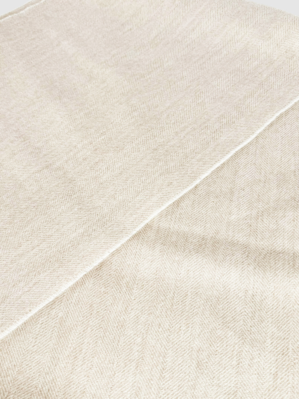 Alpaca Wool Fringe Trim Scarf