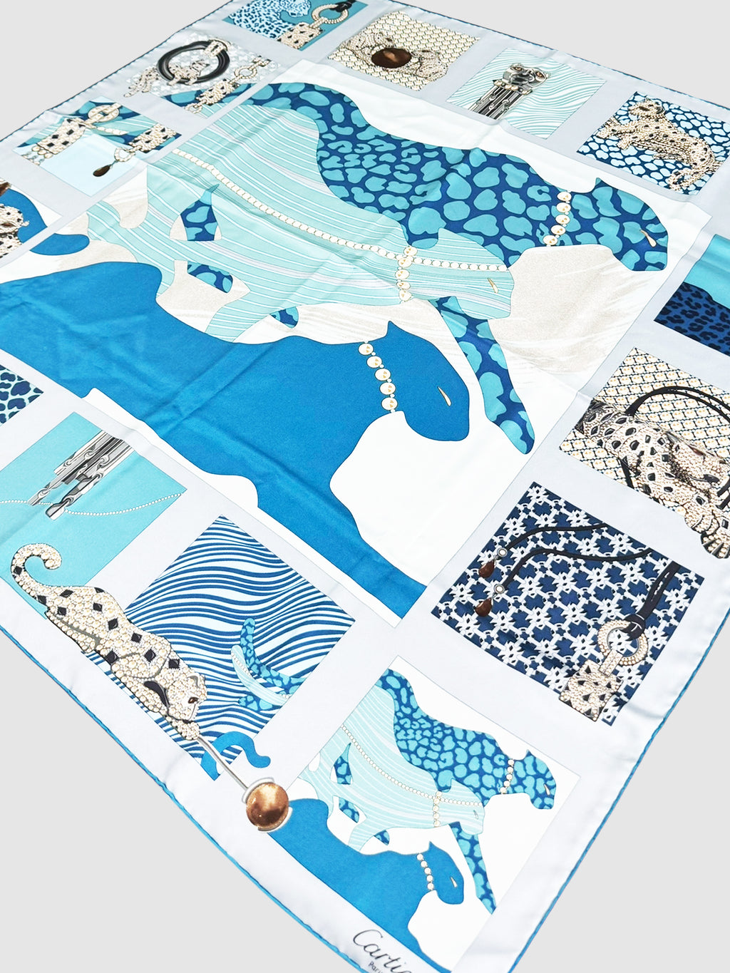 Panthère Silk Scarf