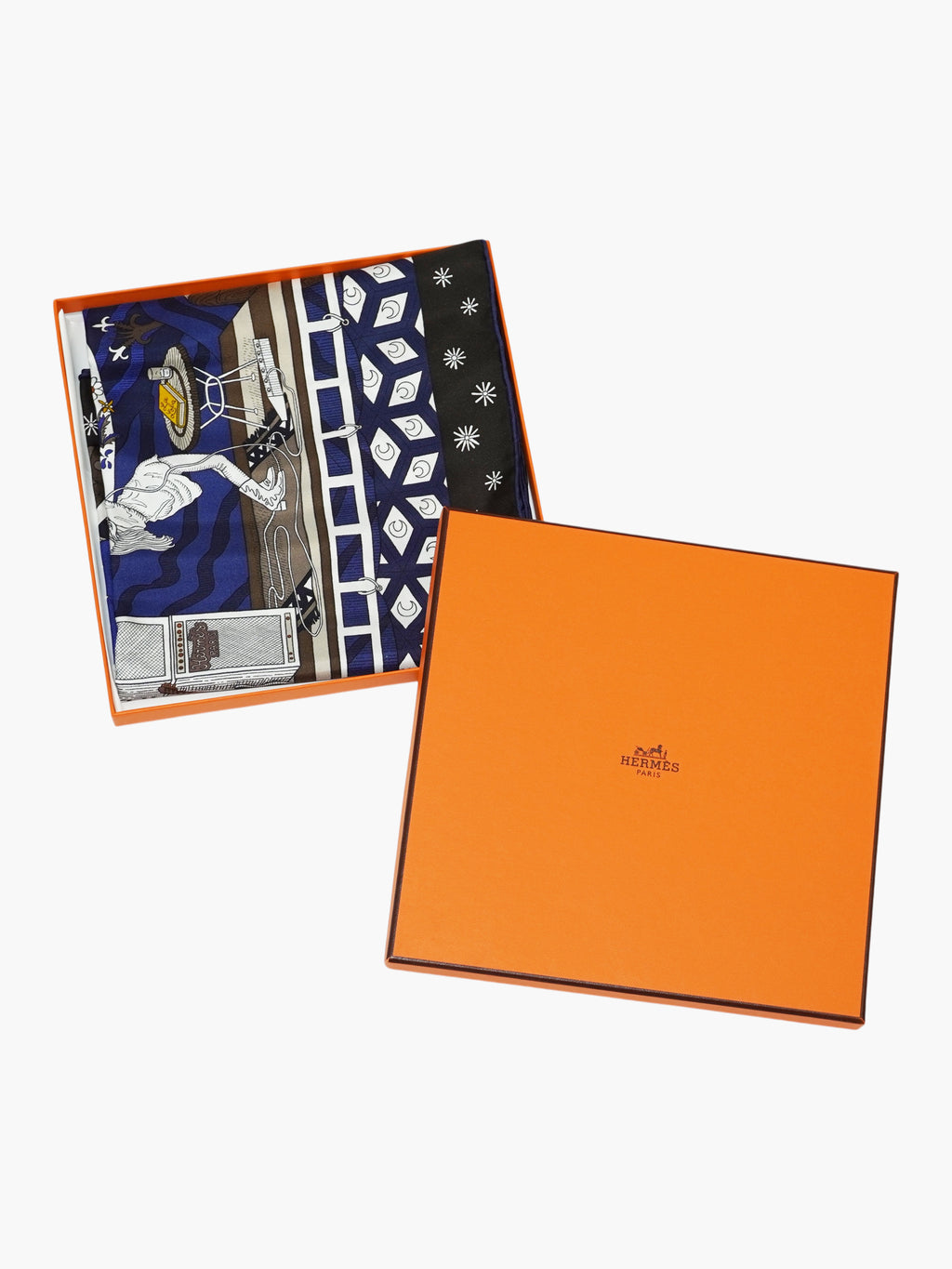 "Le Premier Chant" Silk Scarf