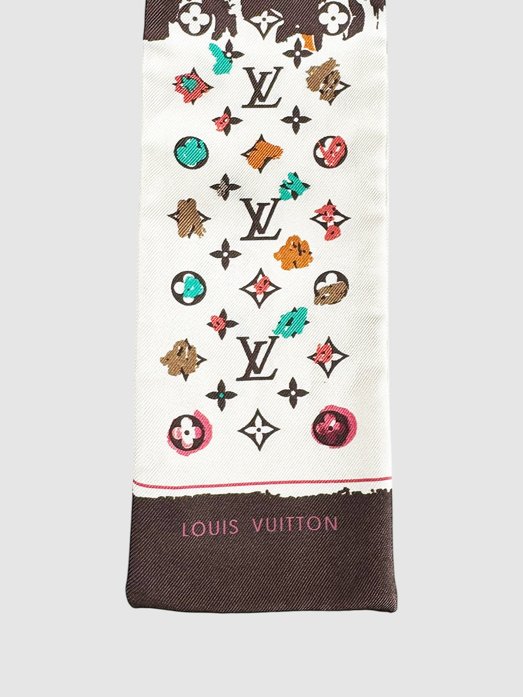 Monogram Silk Bandeau