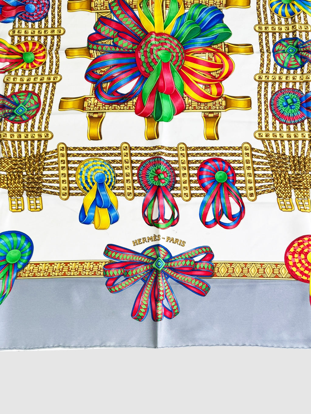 "Les Rubans du Cheval" Silk Scarf