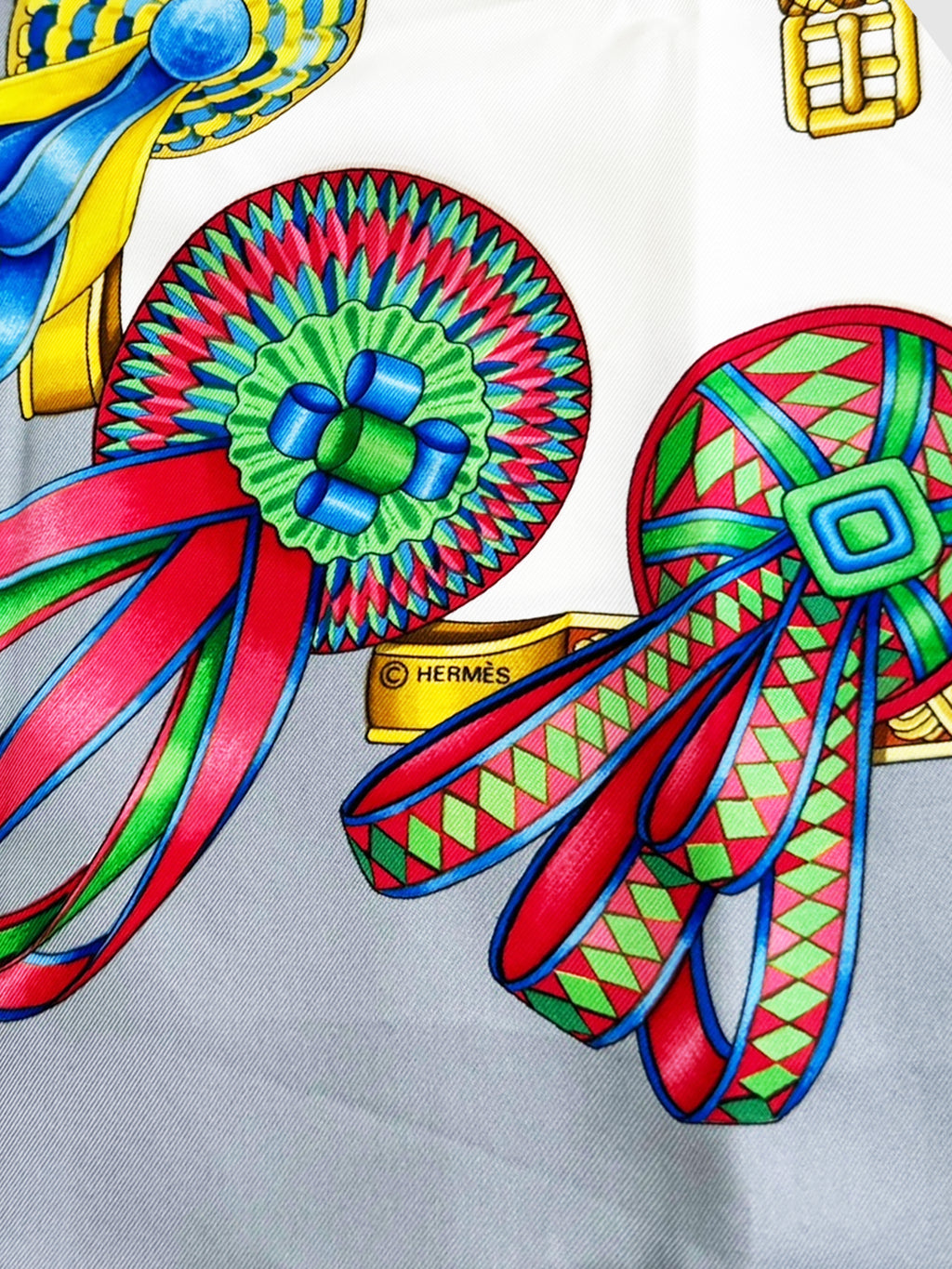 "Les Rubans du Cheval" Silk Scarf