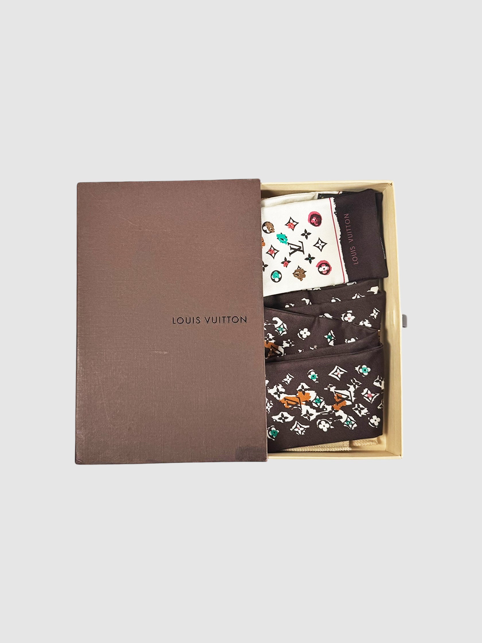 Monogram Silk Bandeau