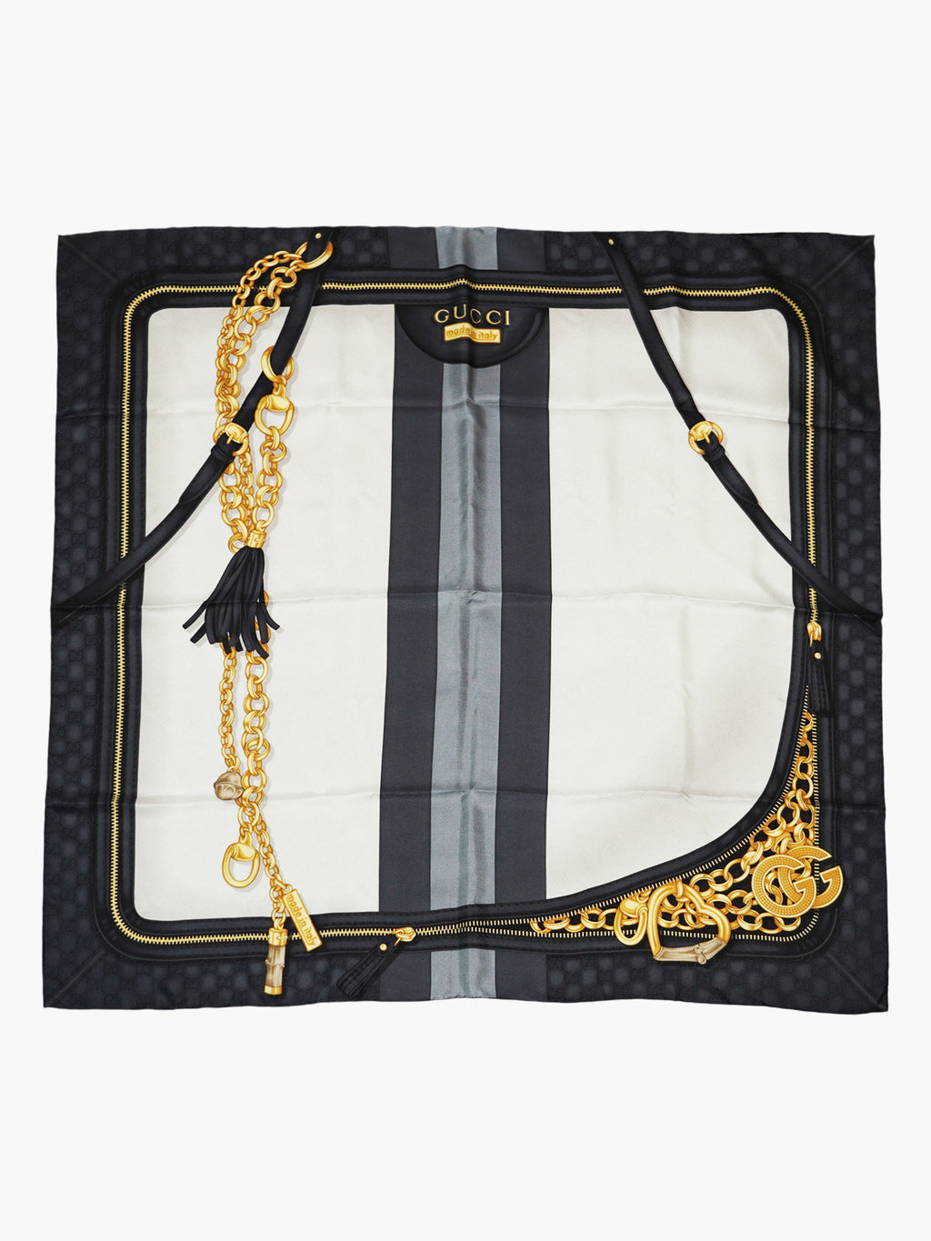 Unzip Silk Scarf
