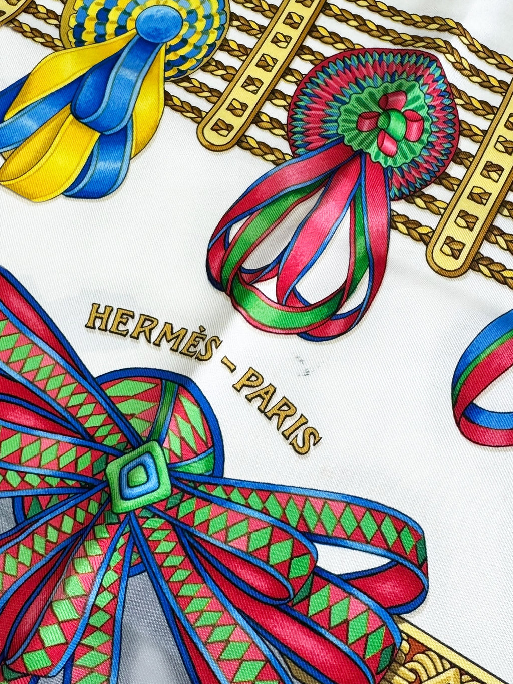 "Les Rubans du Cheval" Silk Scarf