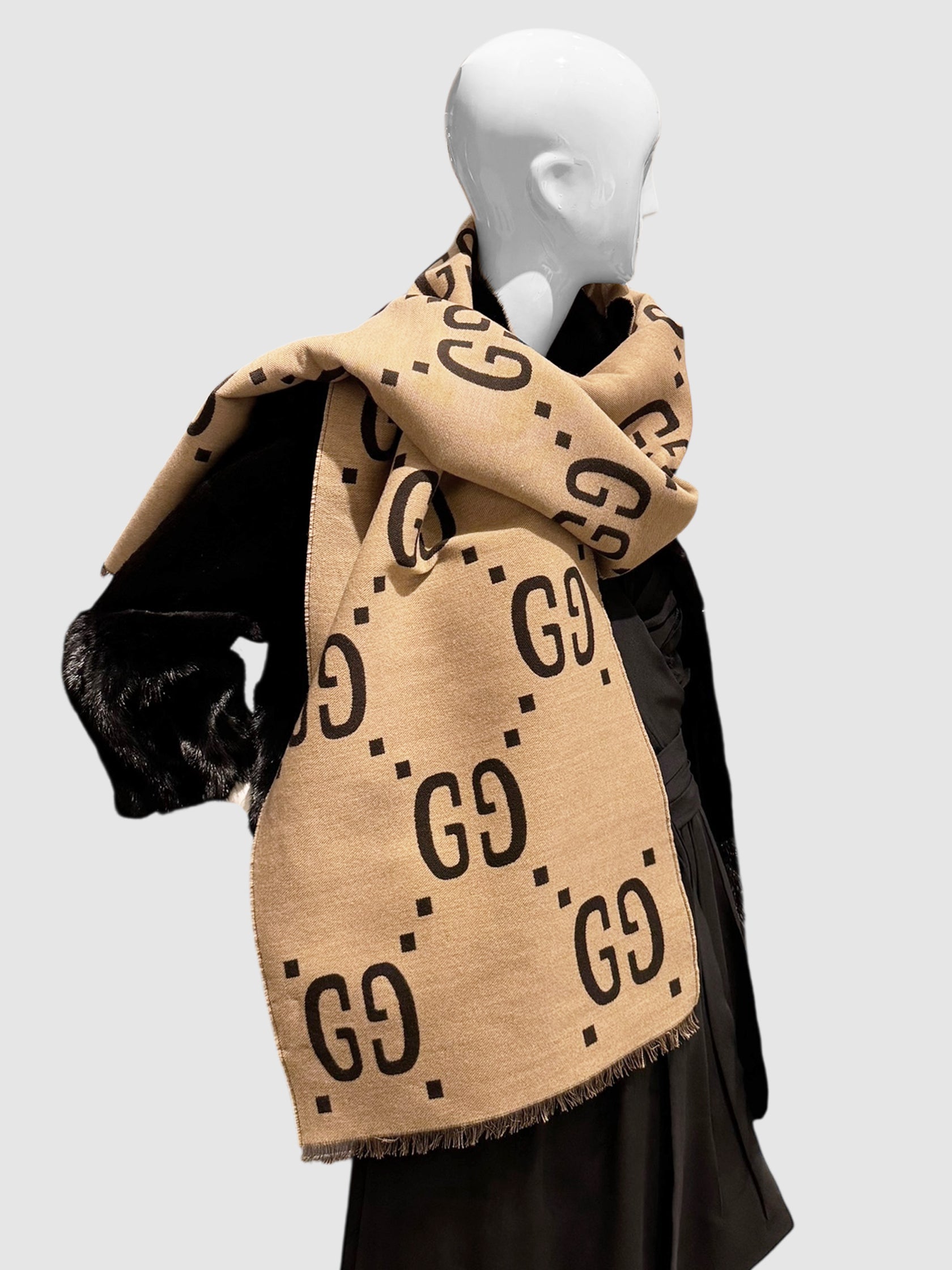 GG Jacquard Scarf