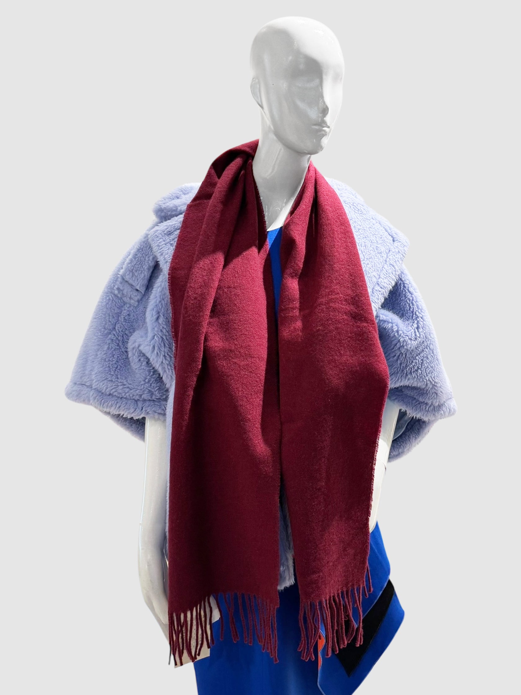 Fringe Wool Scarf