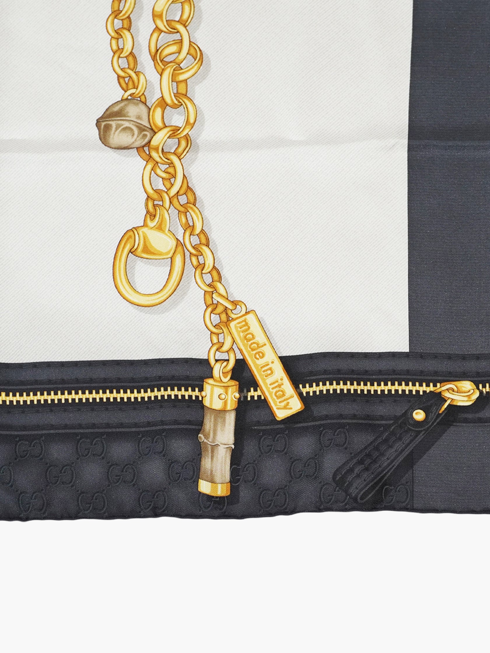 Unzip Silk Scarf