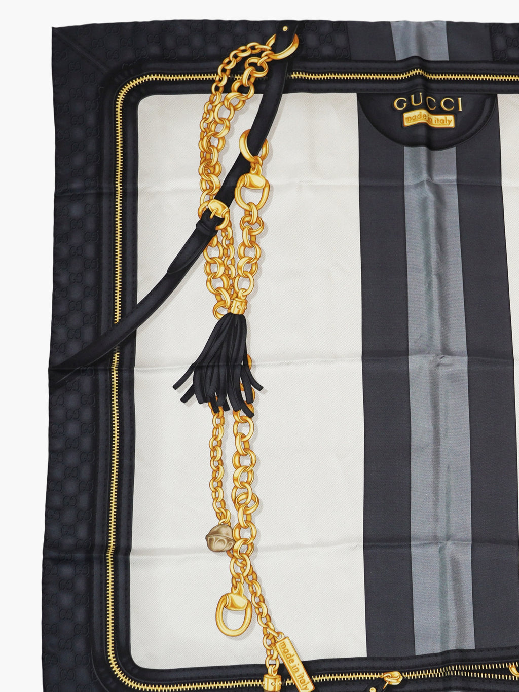 Unzip Silk Scarf