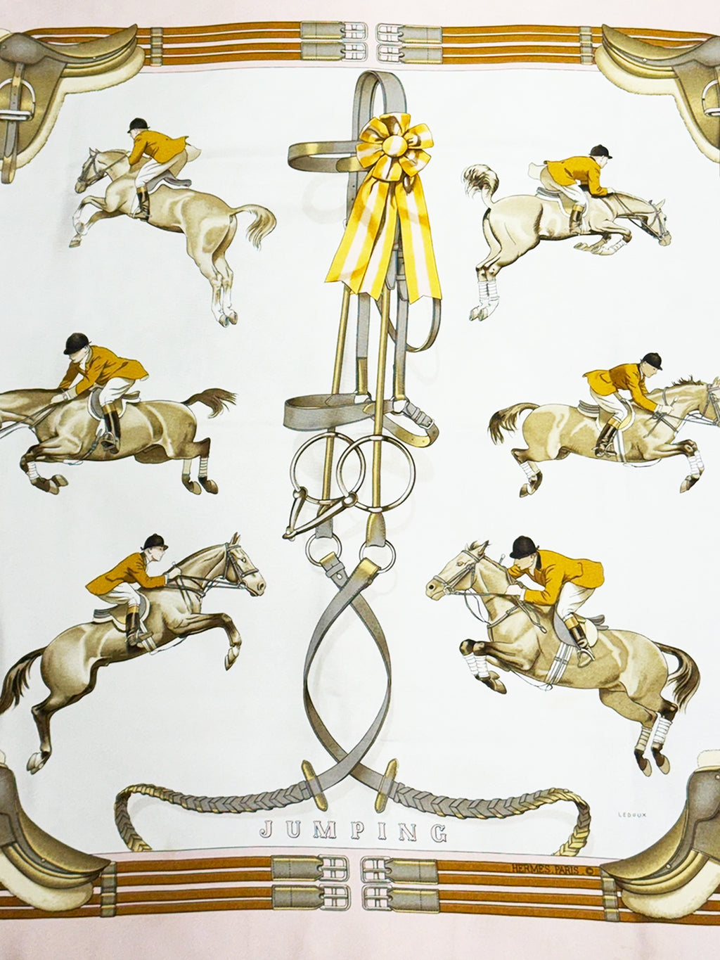 "Jumping" Silk Scarf