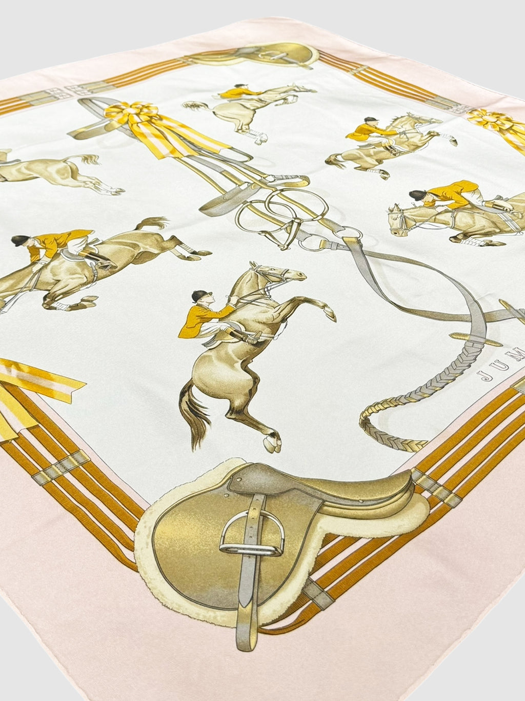 "Jumping" Silk Scarf