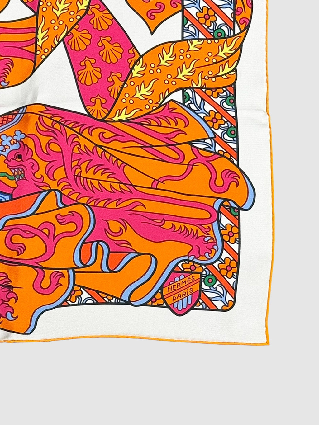 "Duels Oniriques" Silk Scarf