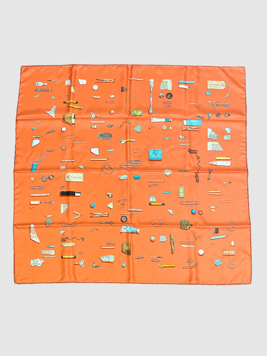 "In the Pocket" Silk Scarf
