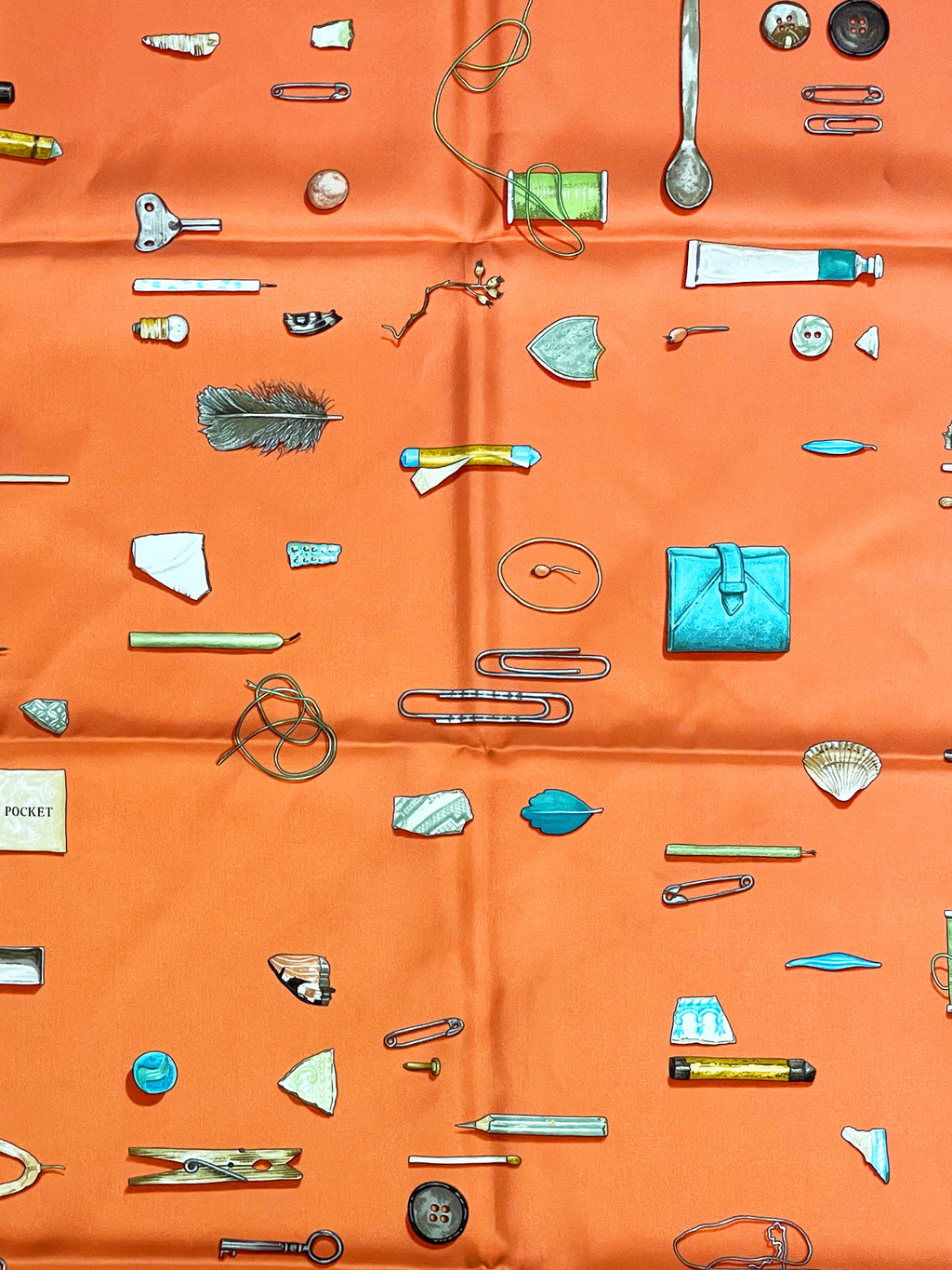 "In the Pocket" Silk Scarf