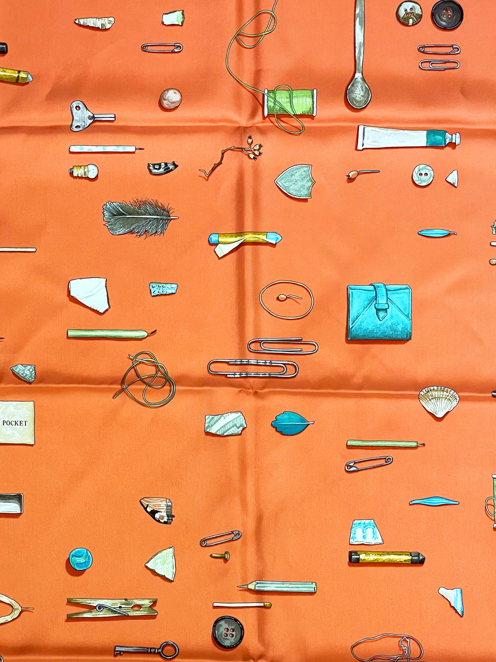 "In the Pocket" Silk Scarf