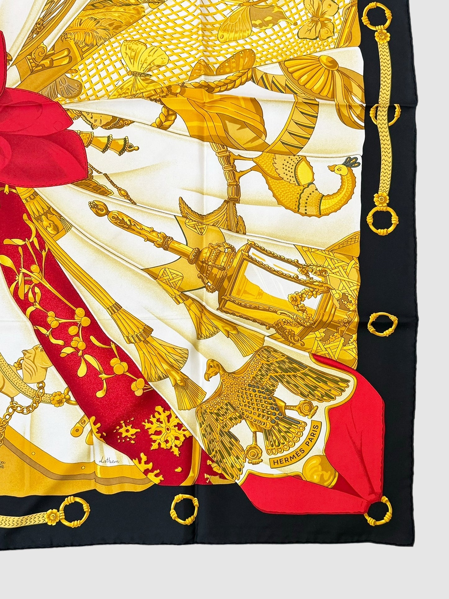 1995 "Soleil de Soie" Silk Scarf