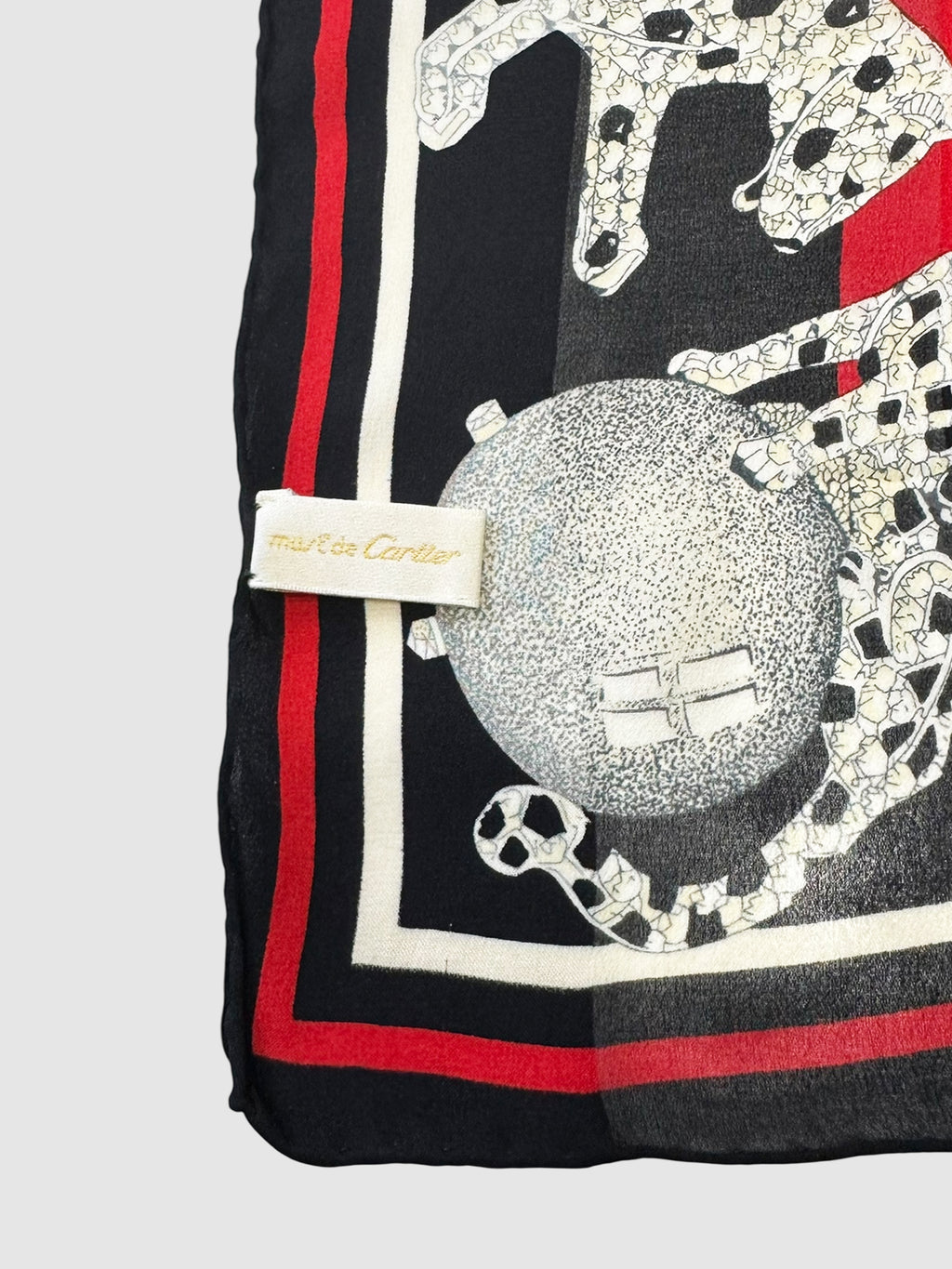 Panthère Semi-Sheer Scarf