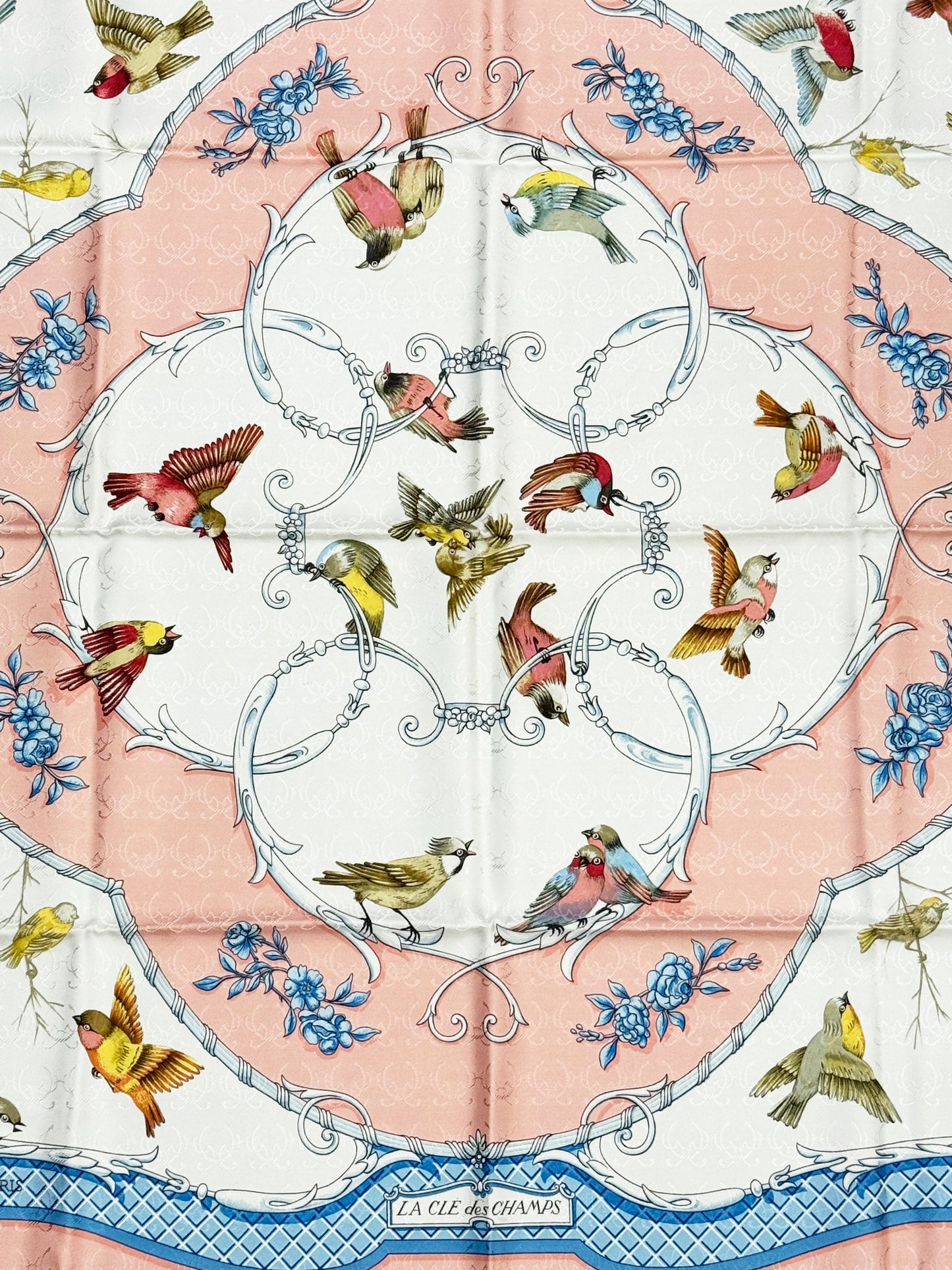 "La Cle des Champs" Silk Scarf