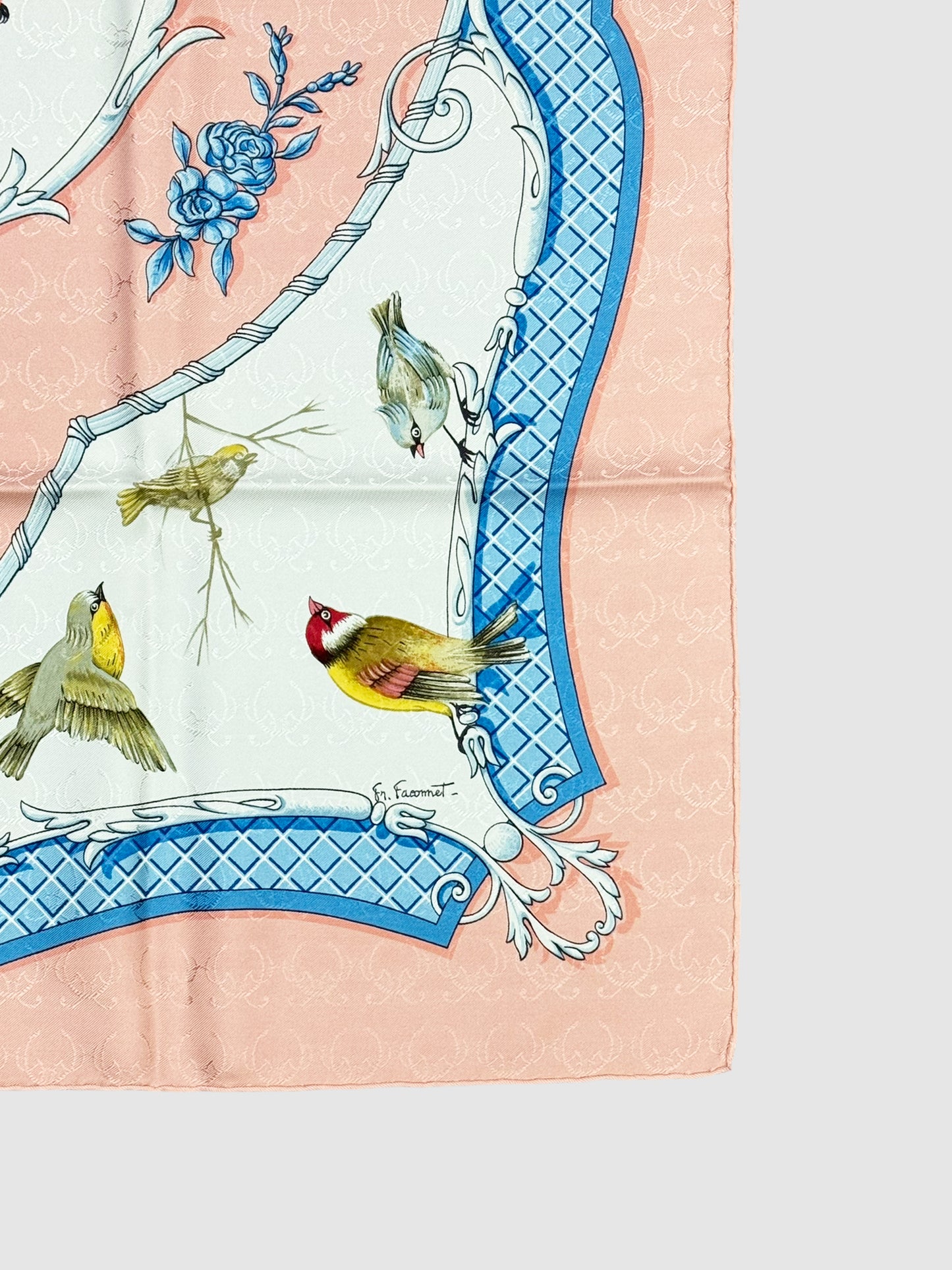 "La Cle des Champs" Silk Scarf