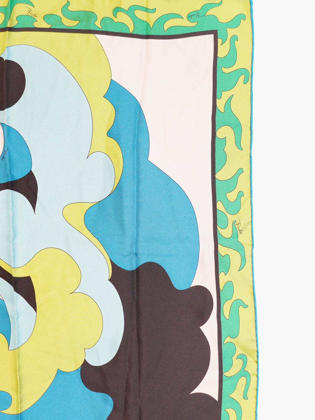 Marmo Print Silk Scarf