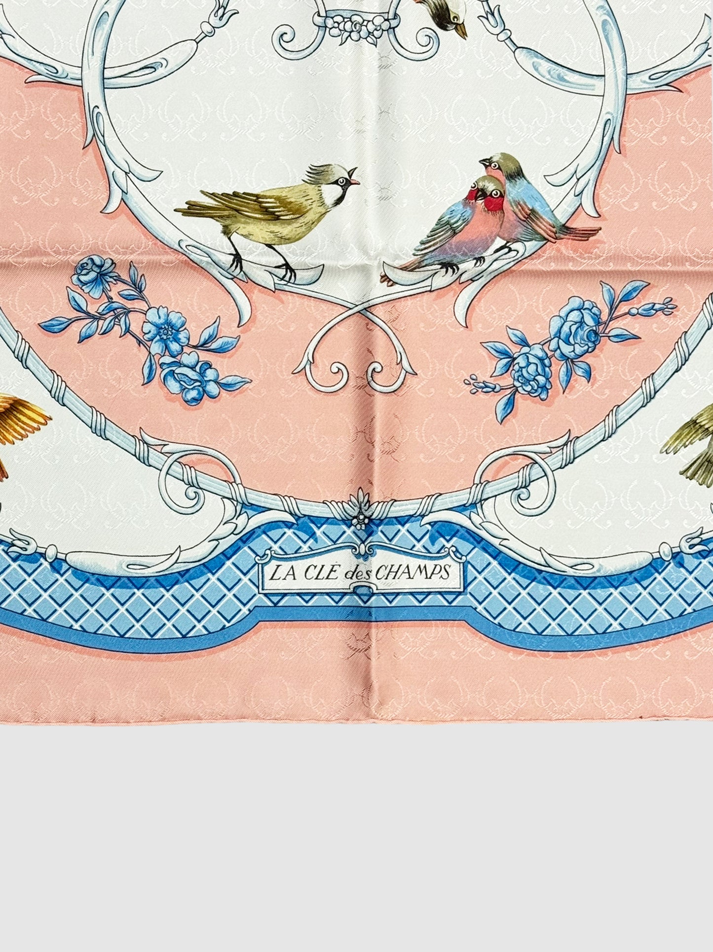 "La Cle des Champs" Silk Scarf