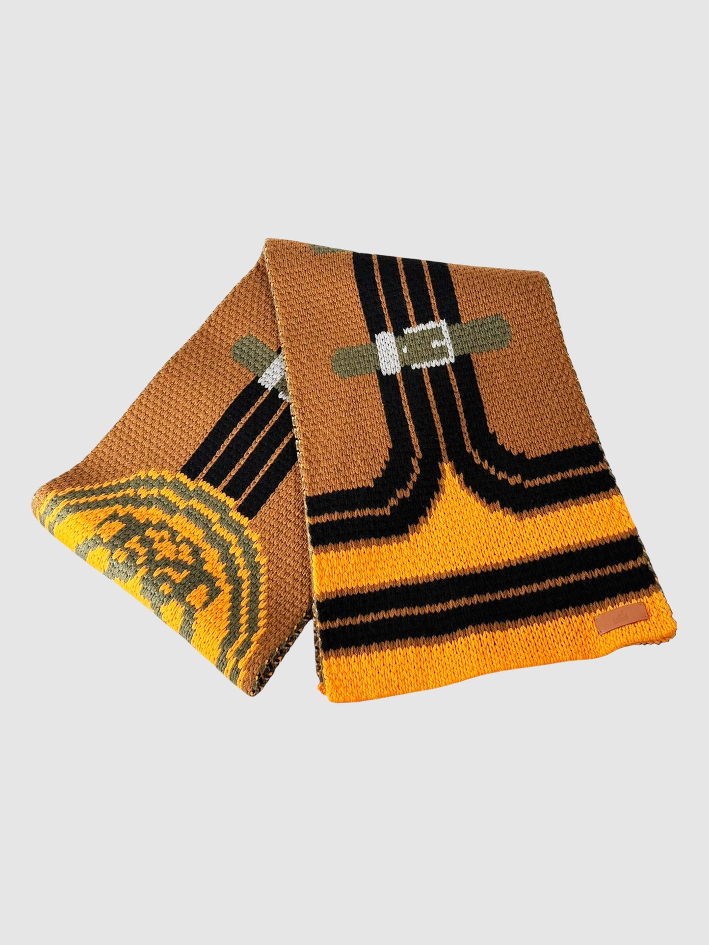 Knit Cashmere Scarf