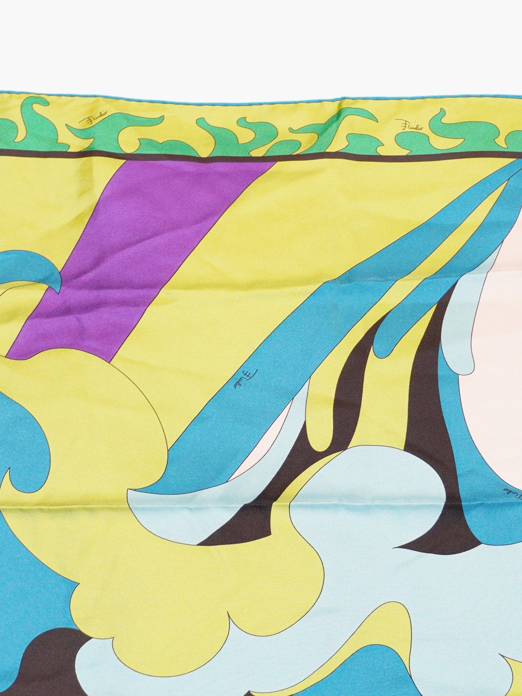 Marmo Print Silk Scarf