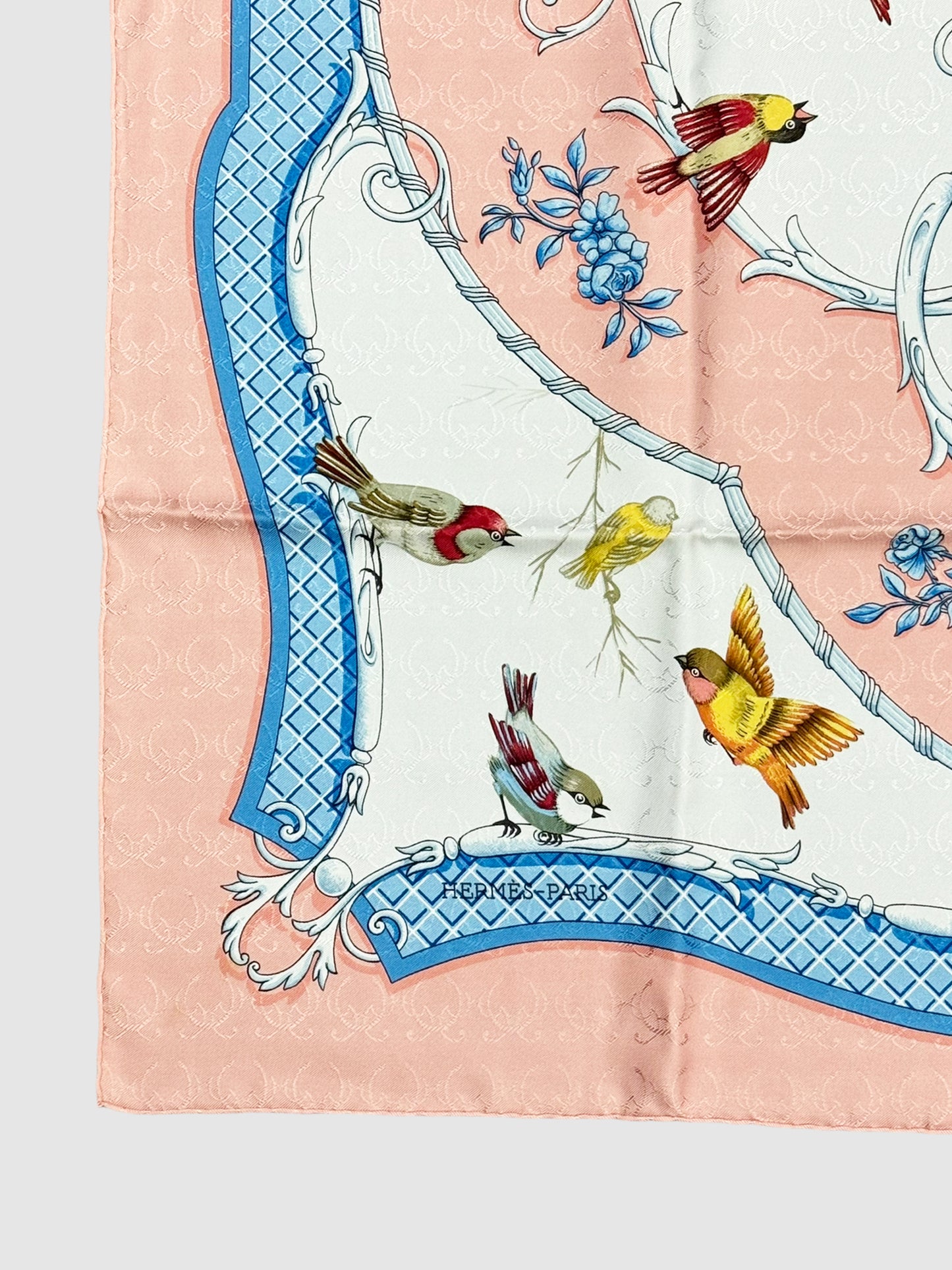 "La Cle des Champs" Silk Scarf