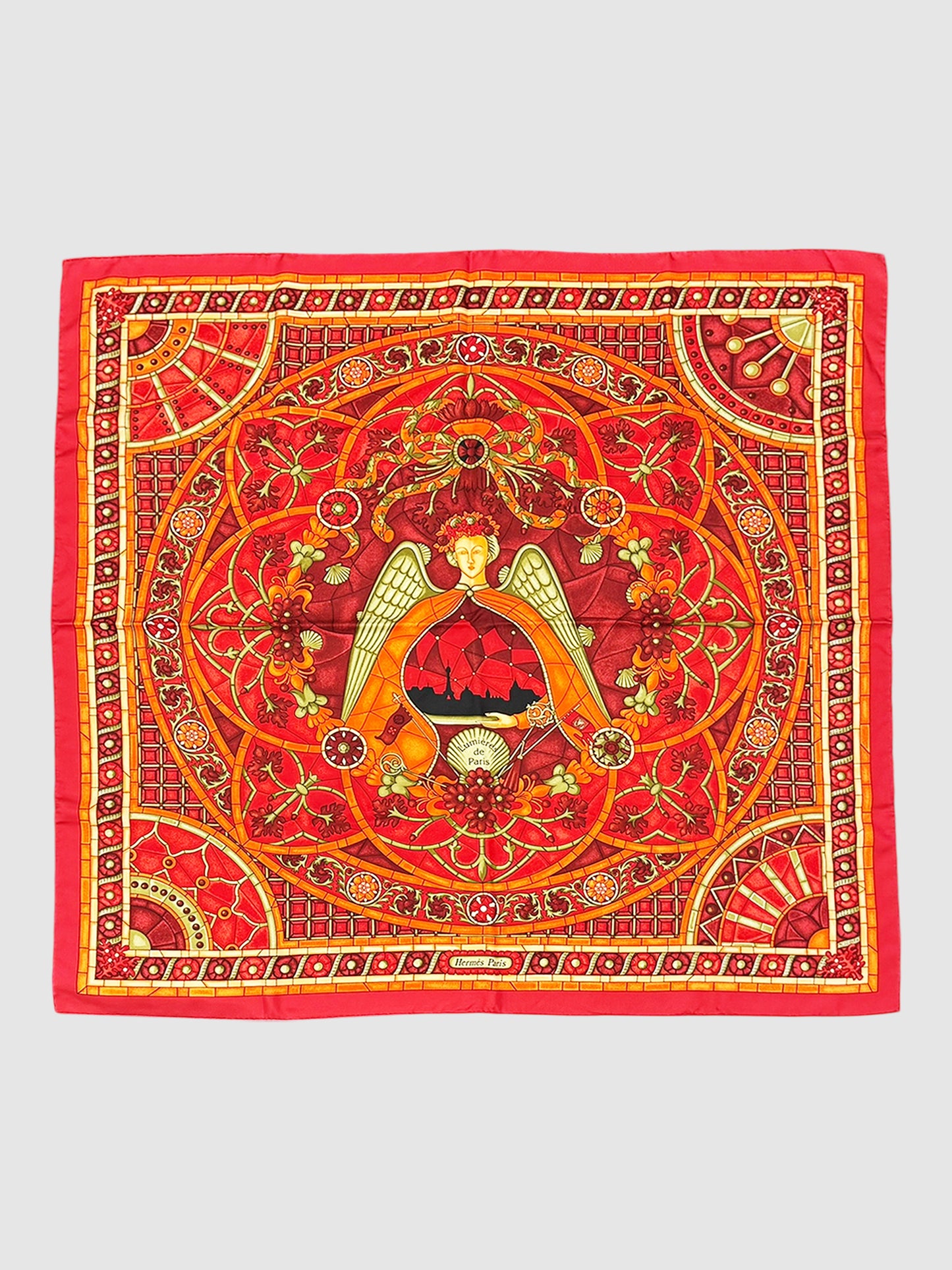 2006 "Lumières de Paris" Silk Scarf