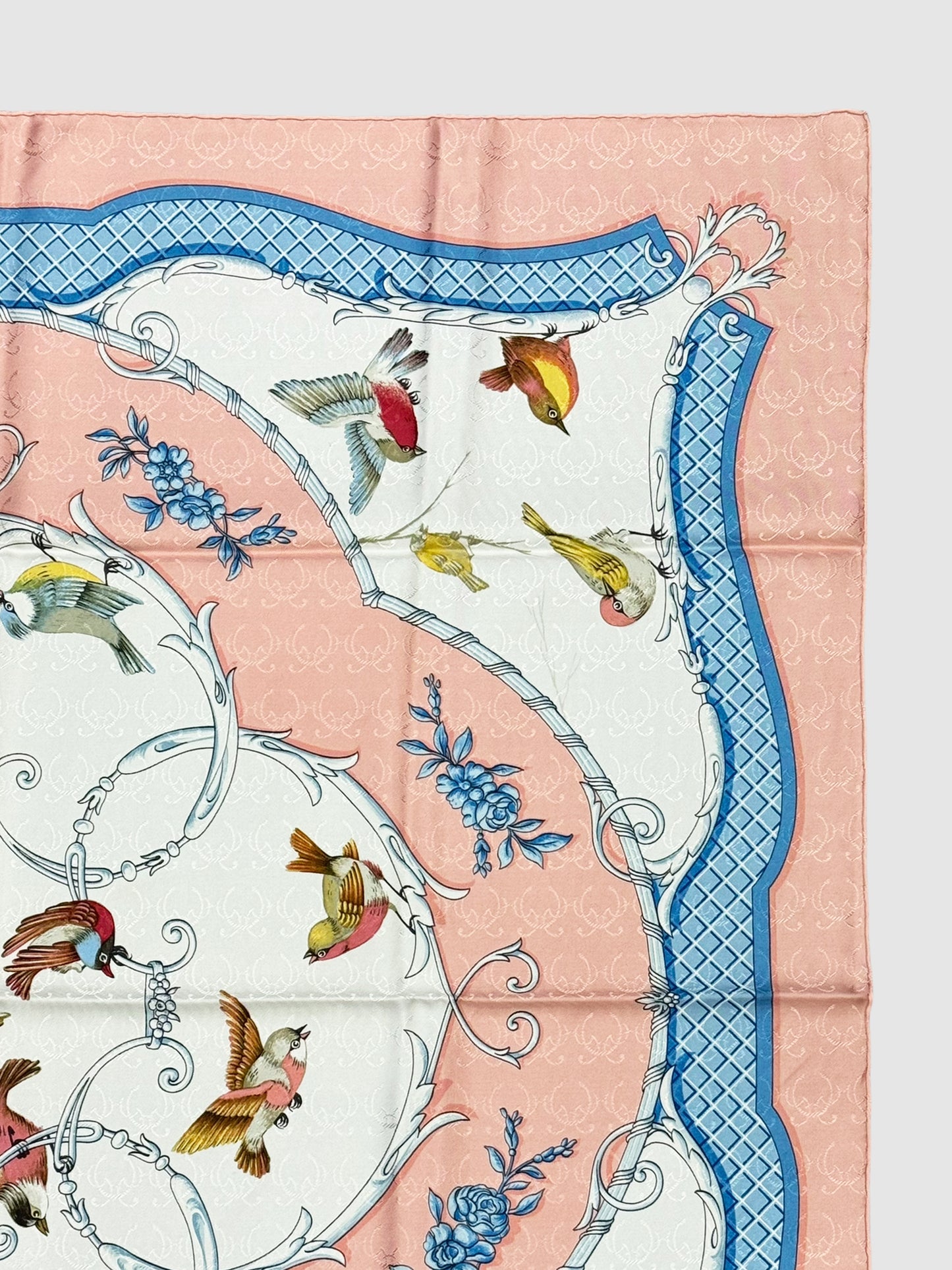 "La Cle des Champs" Silk Scarf