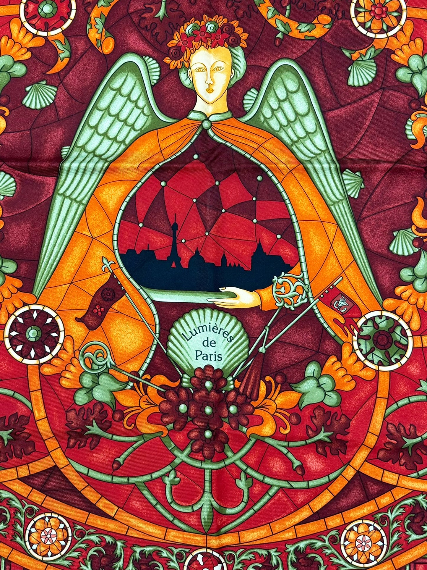 2006 "Lumières de Paris" Silk Scarf