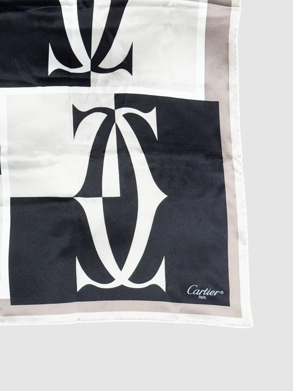 Logo Silk Scarf