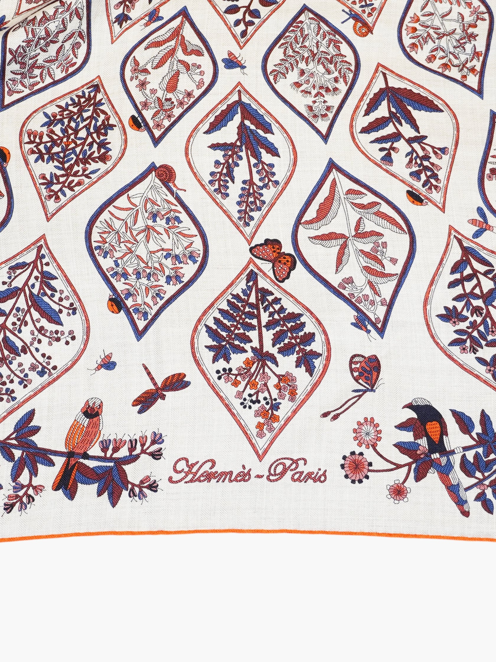 "Plantes Officinales" Triangle Scarf