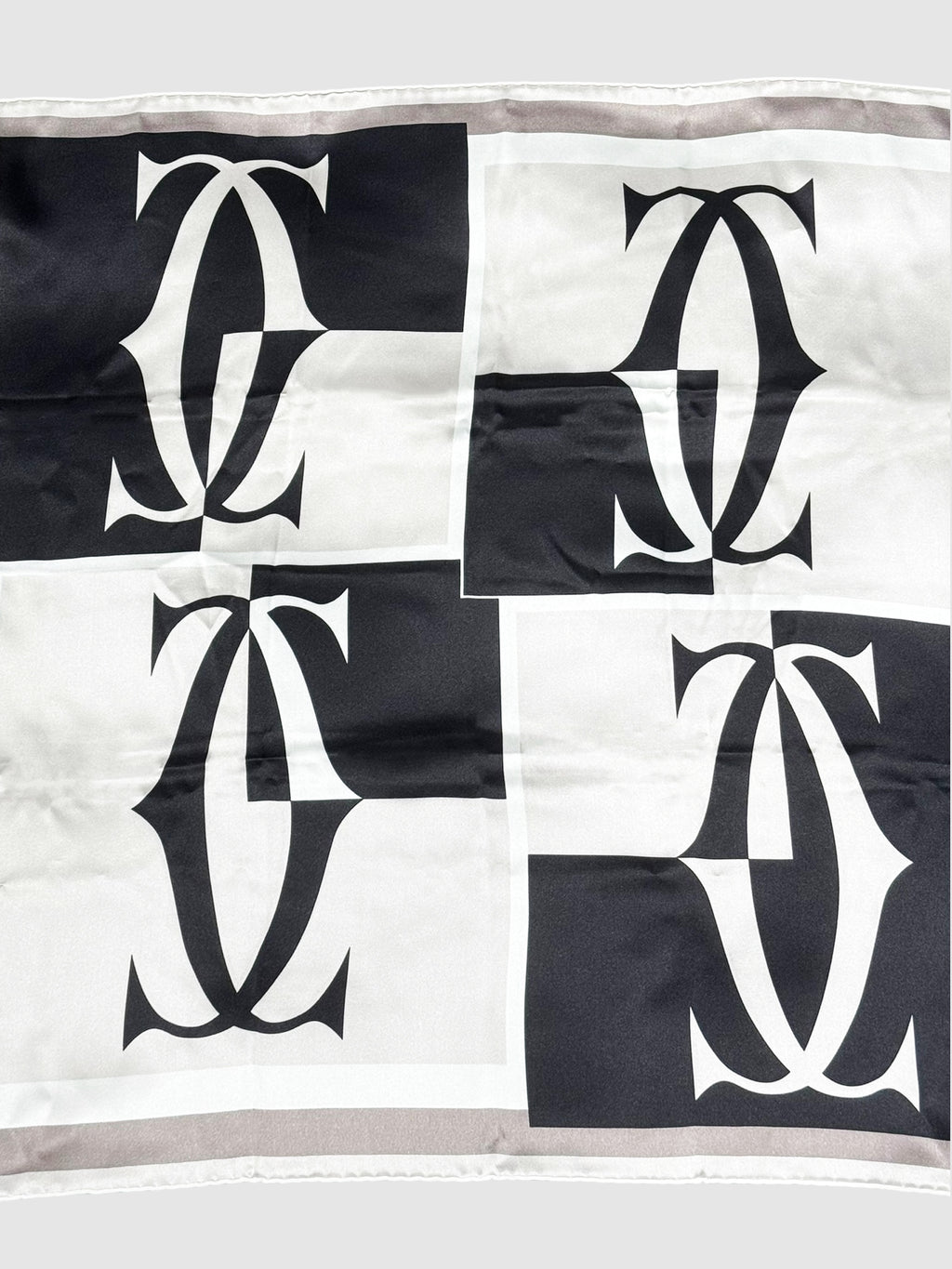 Logo Silk Scarf