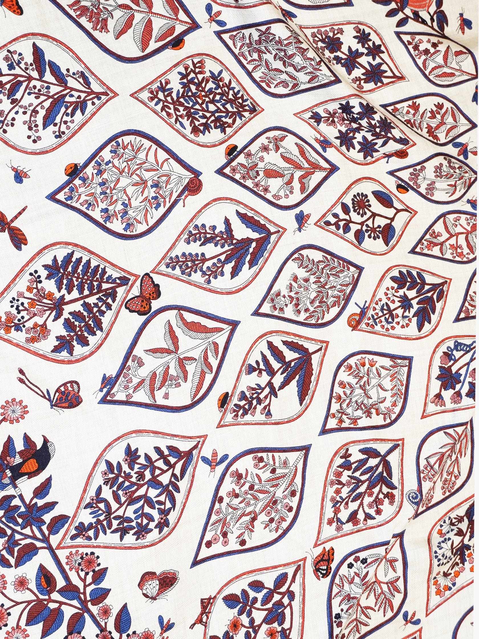 "Plantes Officinales" Triangle Scarf