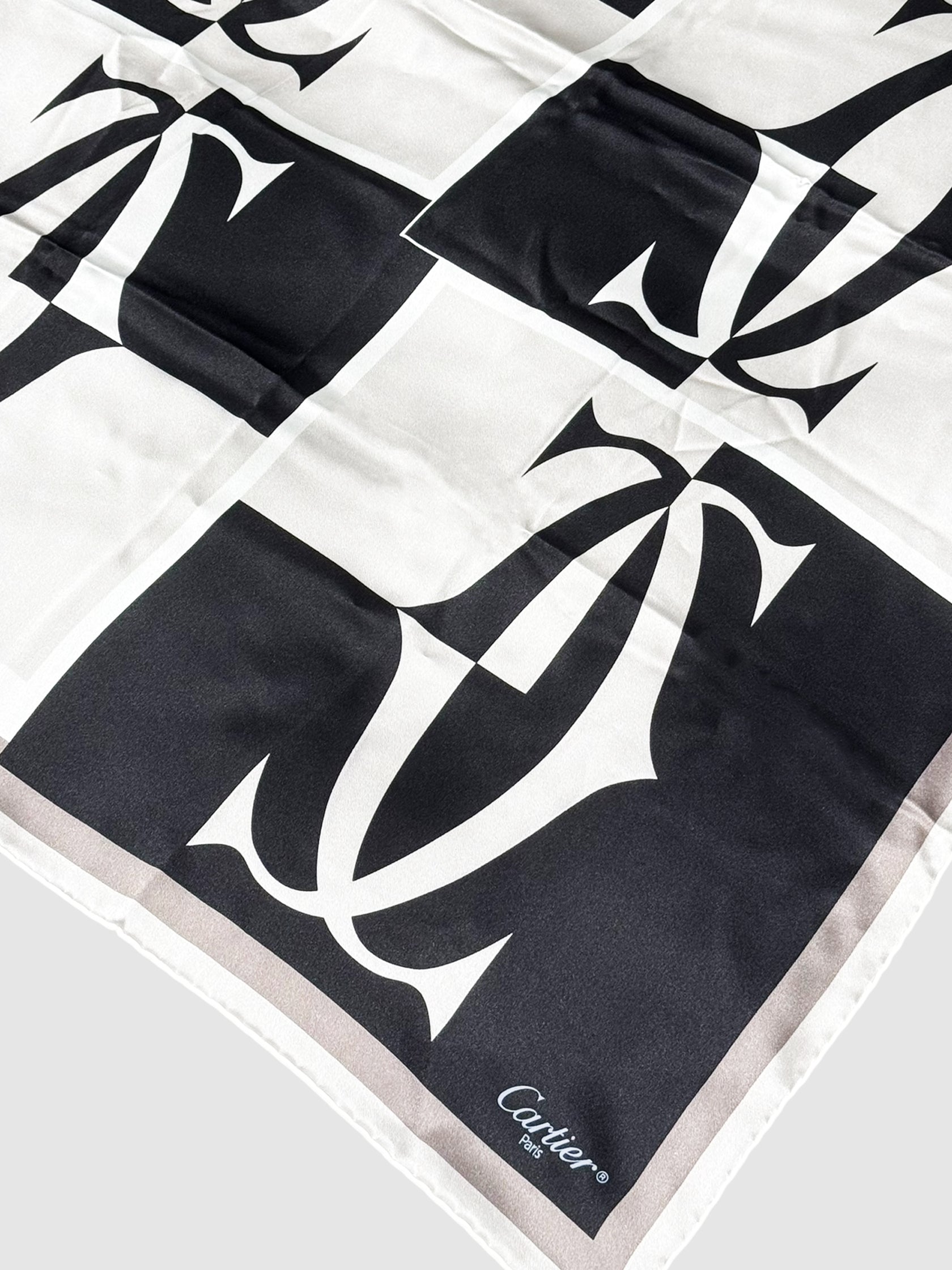 Logo Silk Scarf