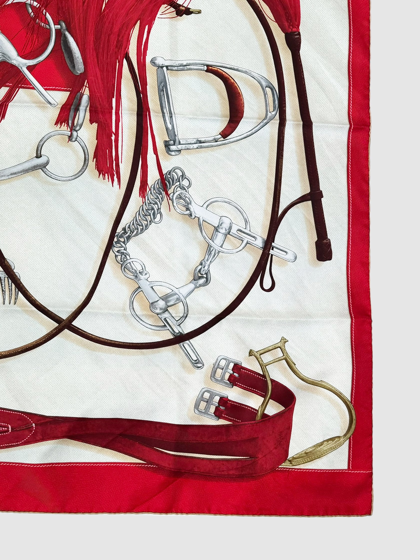 2007 "Projets Carres" Silk Scarf