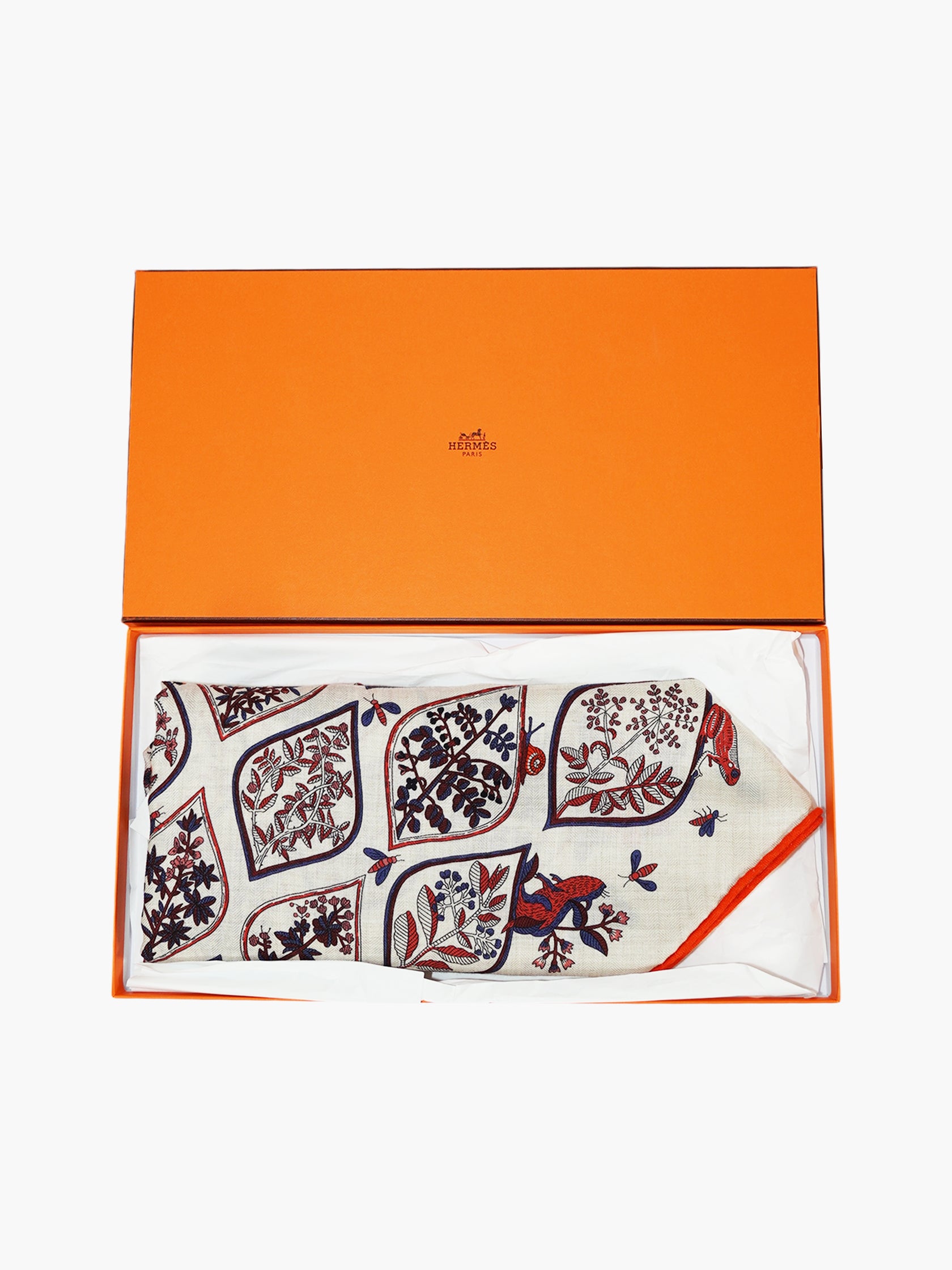 "Plantes Officinales" Triangle Scarf