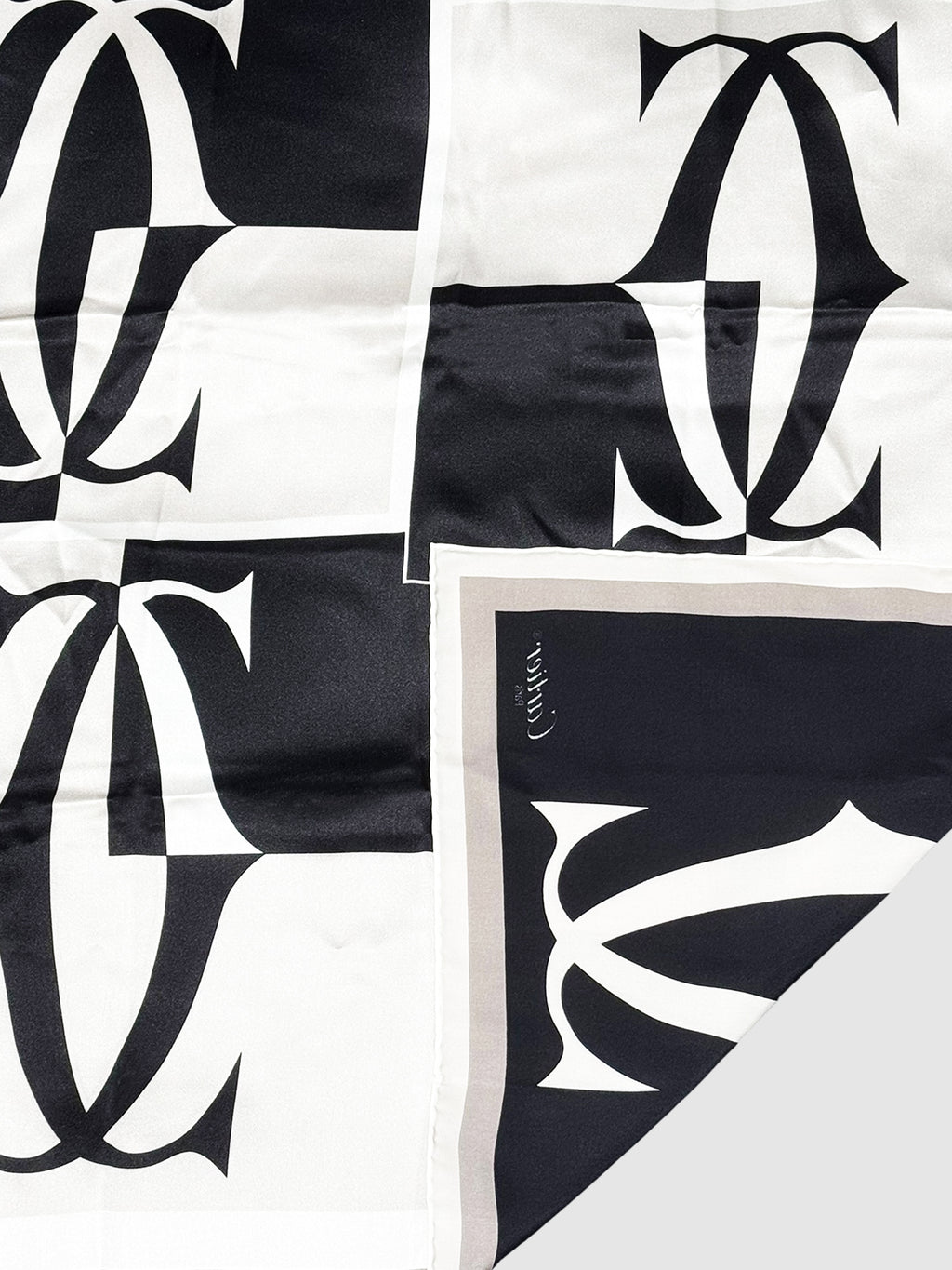 Logo Silk Scarf