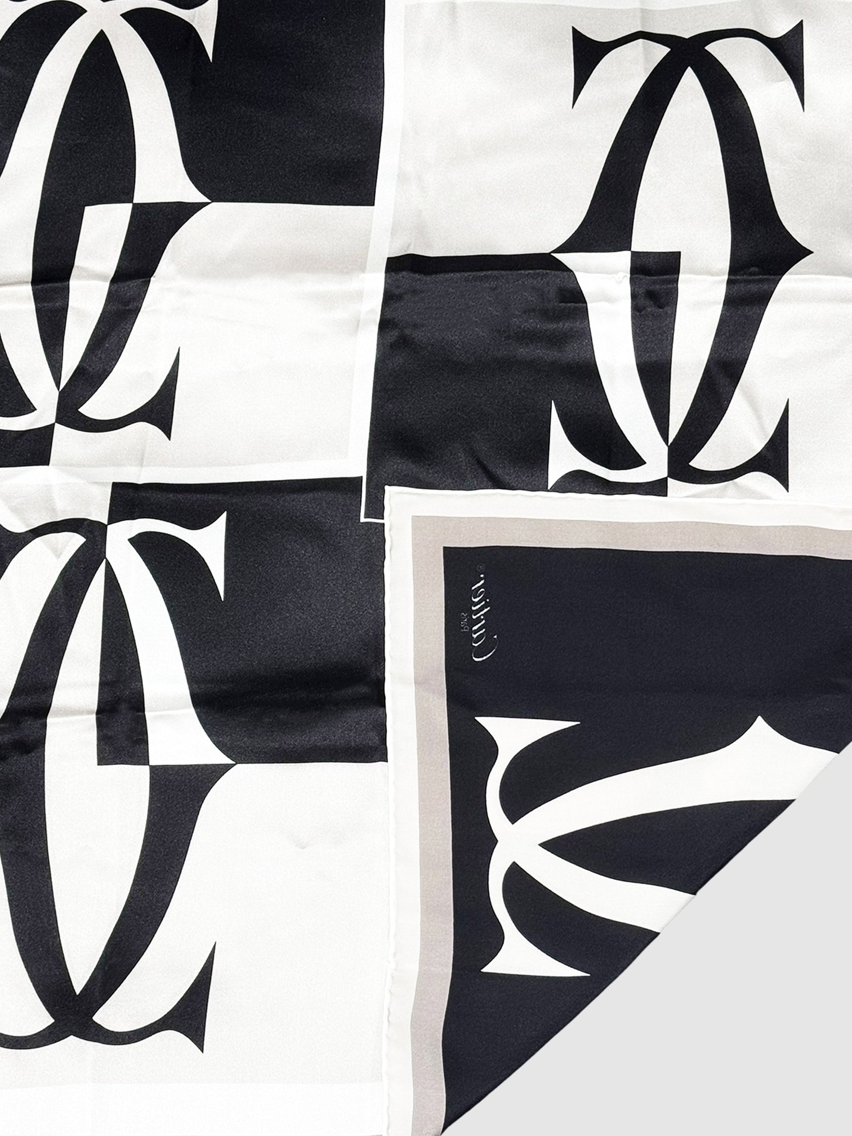 Logo Silk Scarf