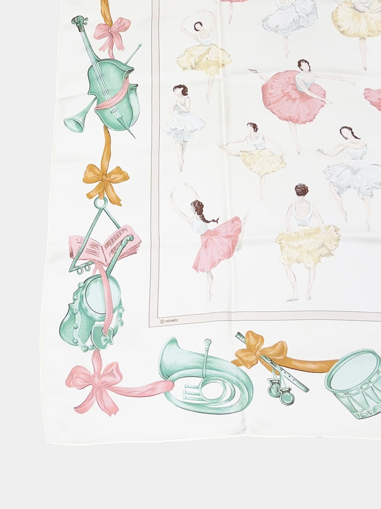 "La Danse" Silk Scarf