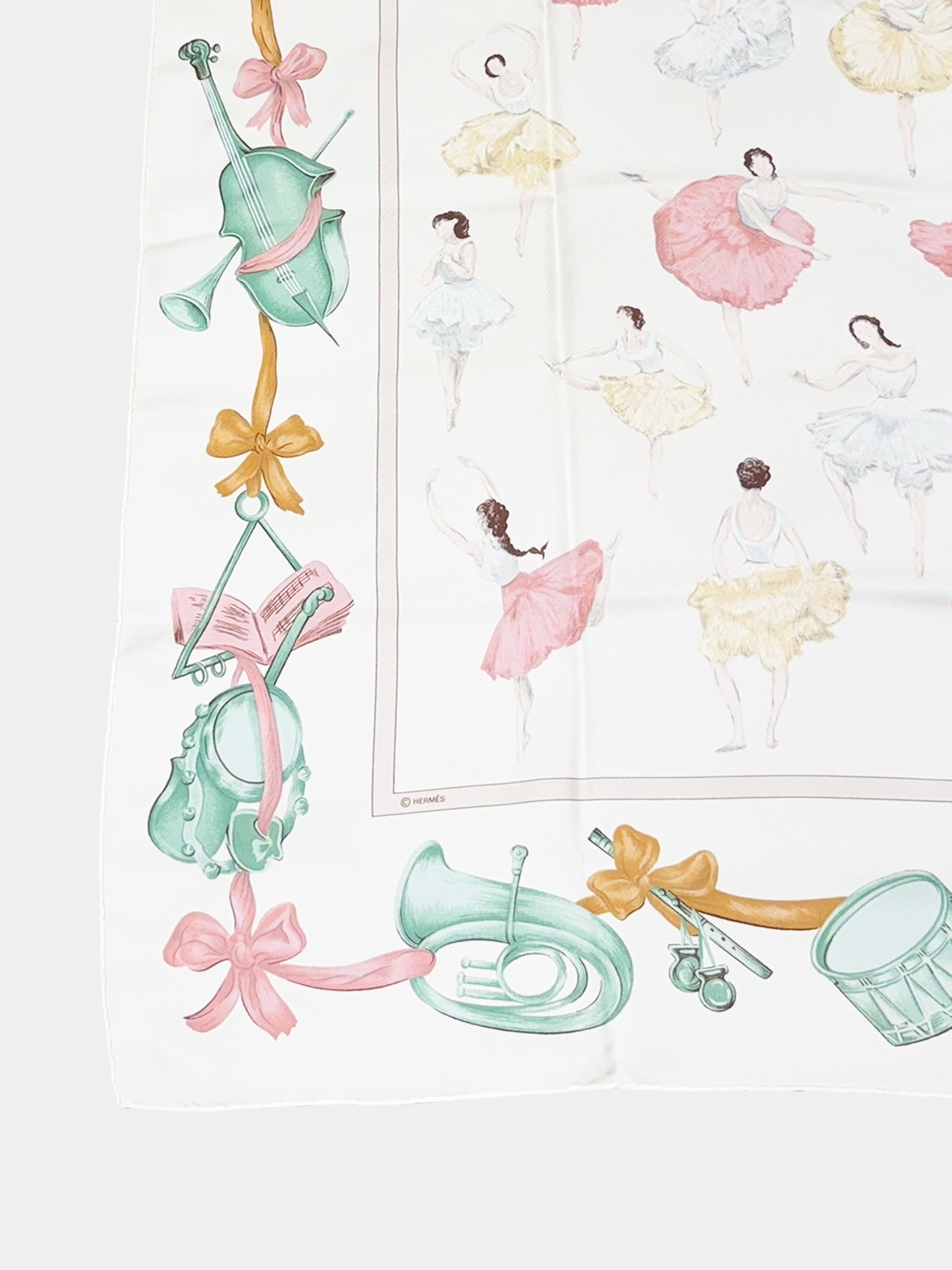 "La Danse" Silk Scarf