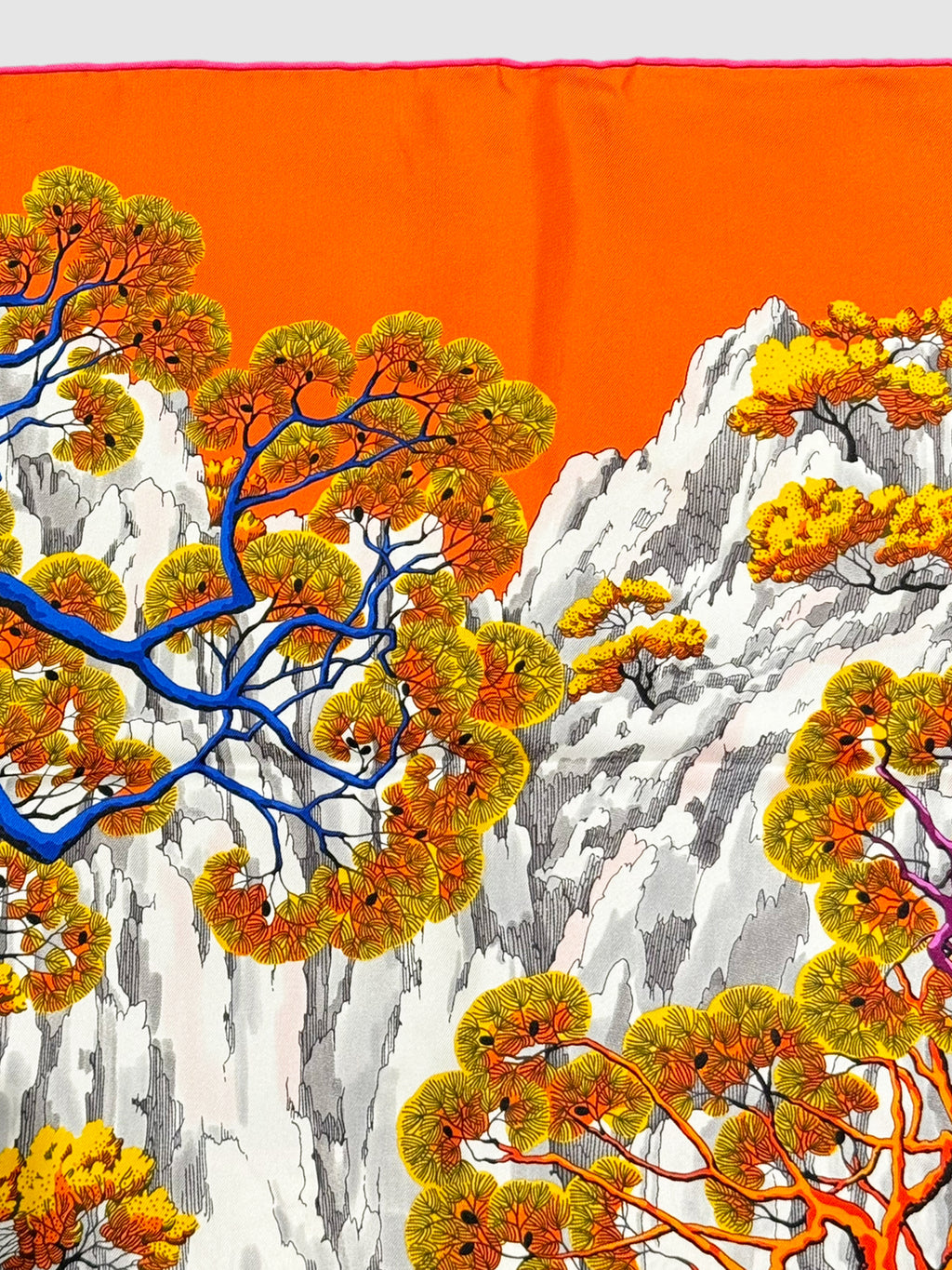 2015 "Sieste au Paradis" Silk Scarf