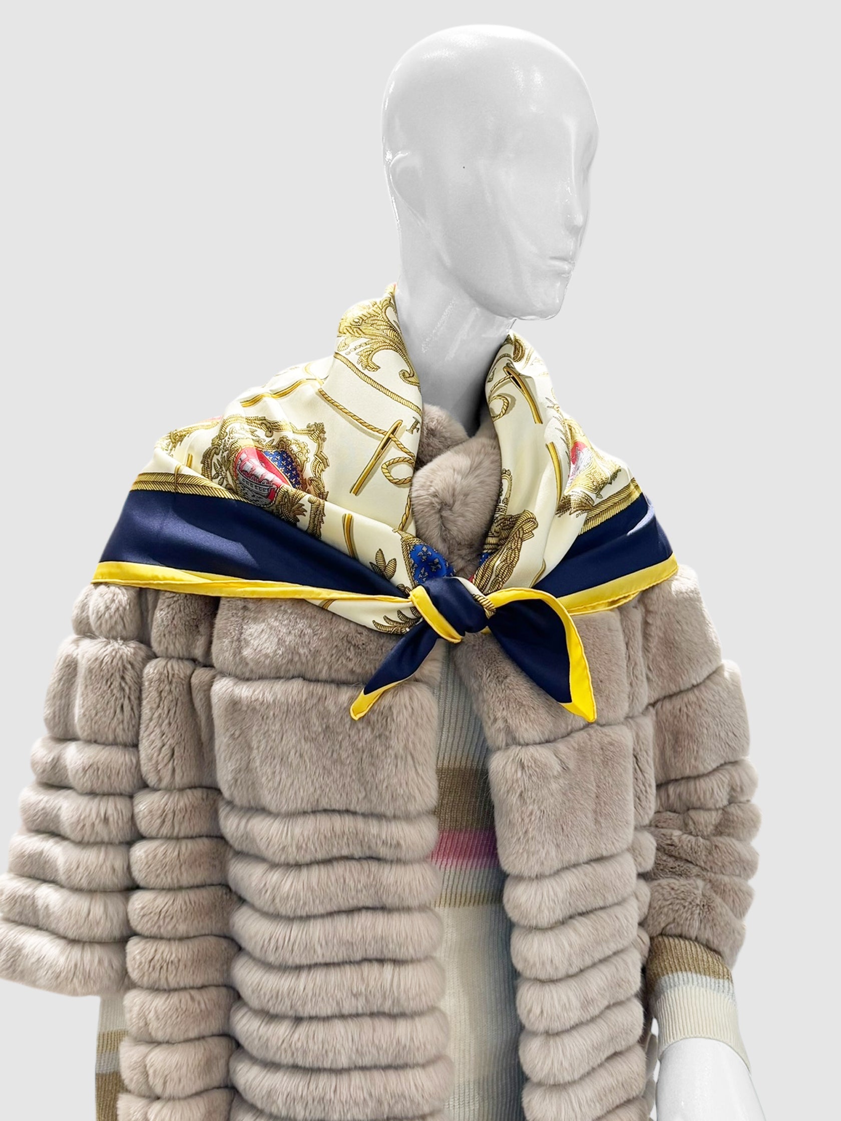 "Les Armes de Paris" Silk Scarf