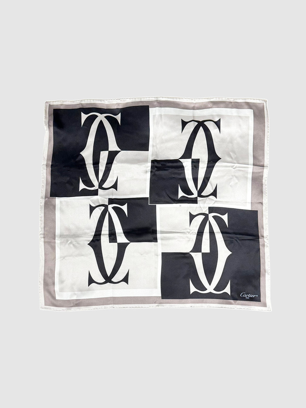 Logo Silk Scarf