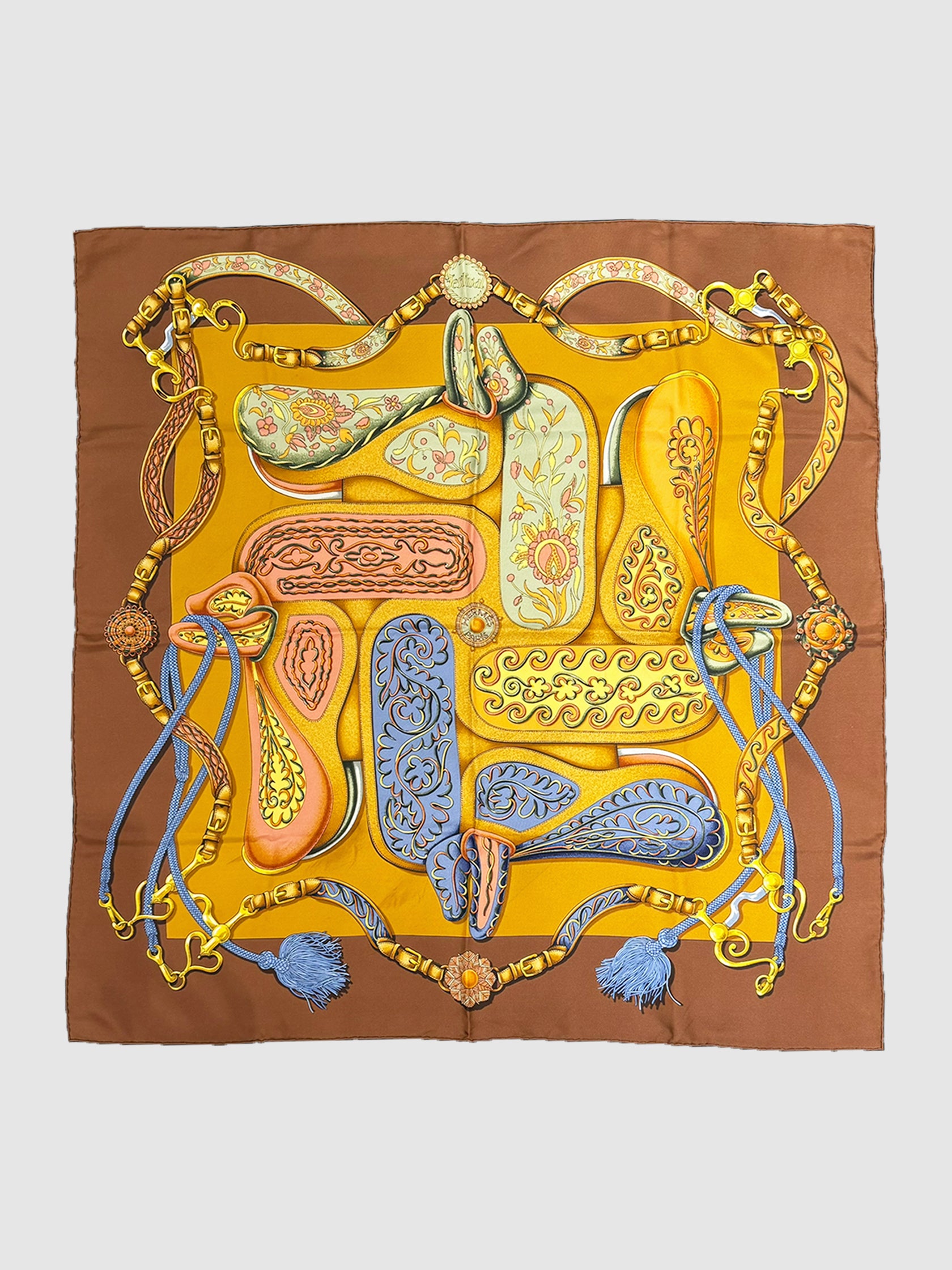 "Festival des Amazones" Silk Scarf