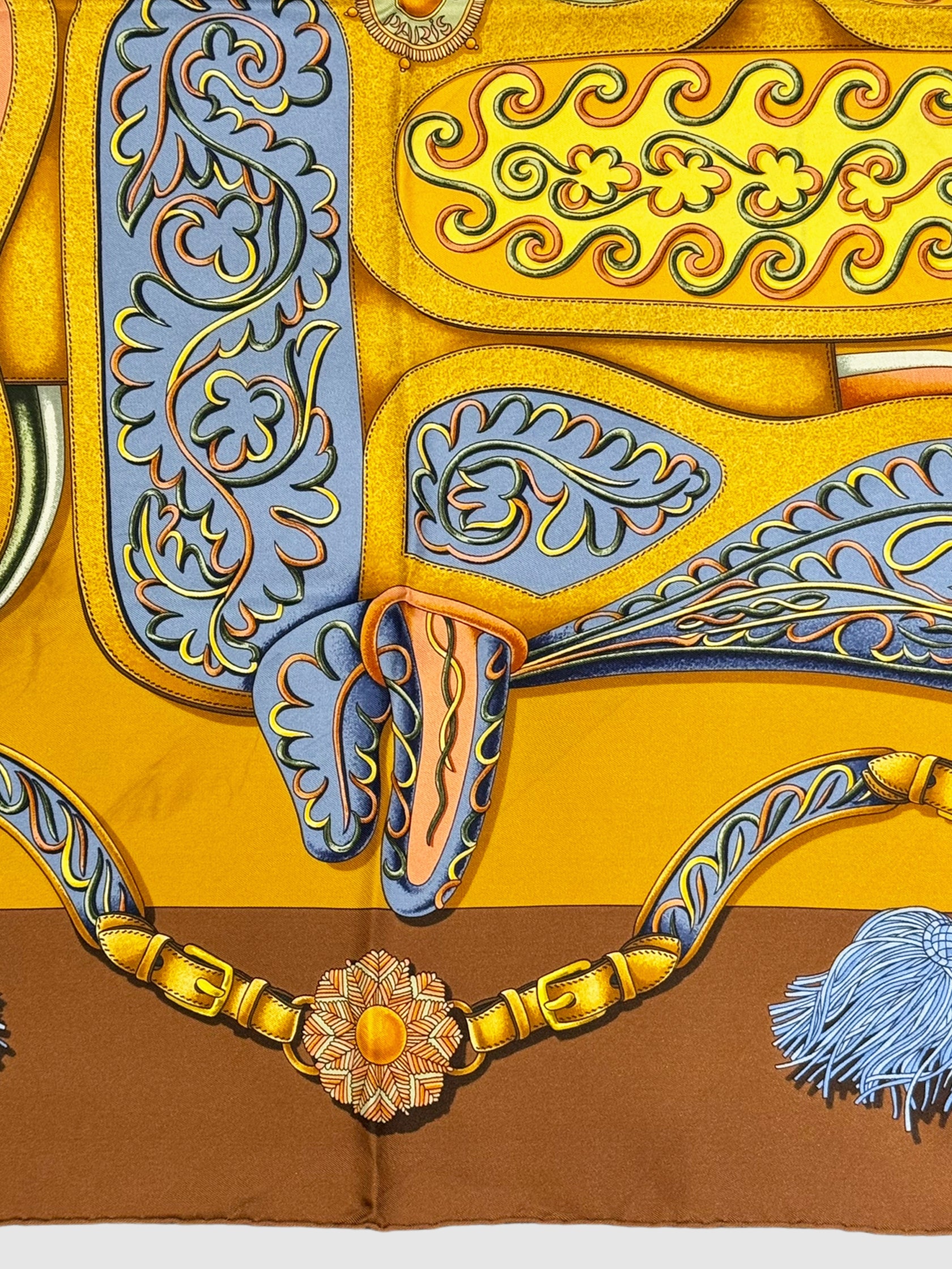 "Festival des Amazones" Silk Scarf