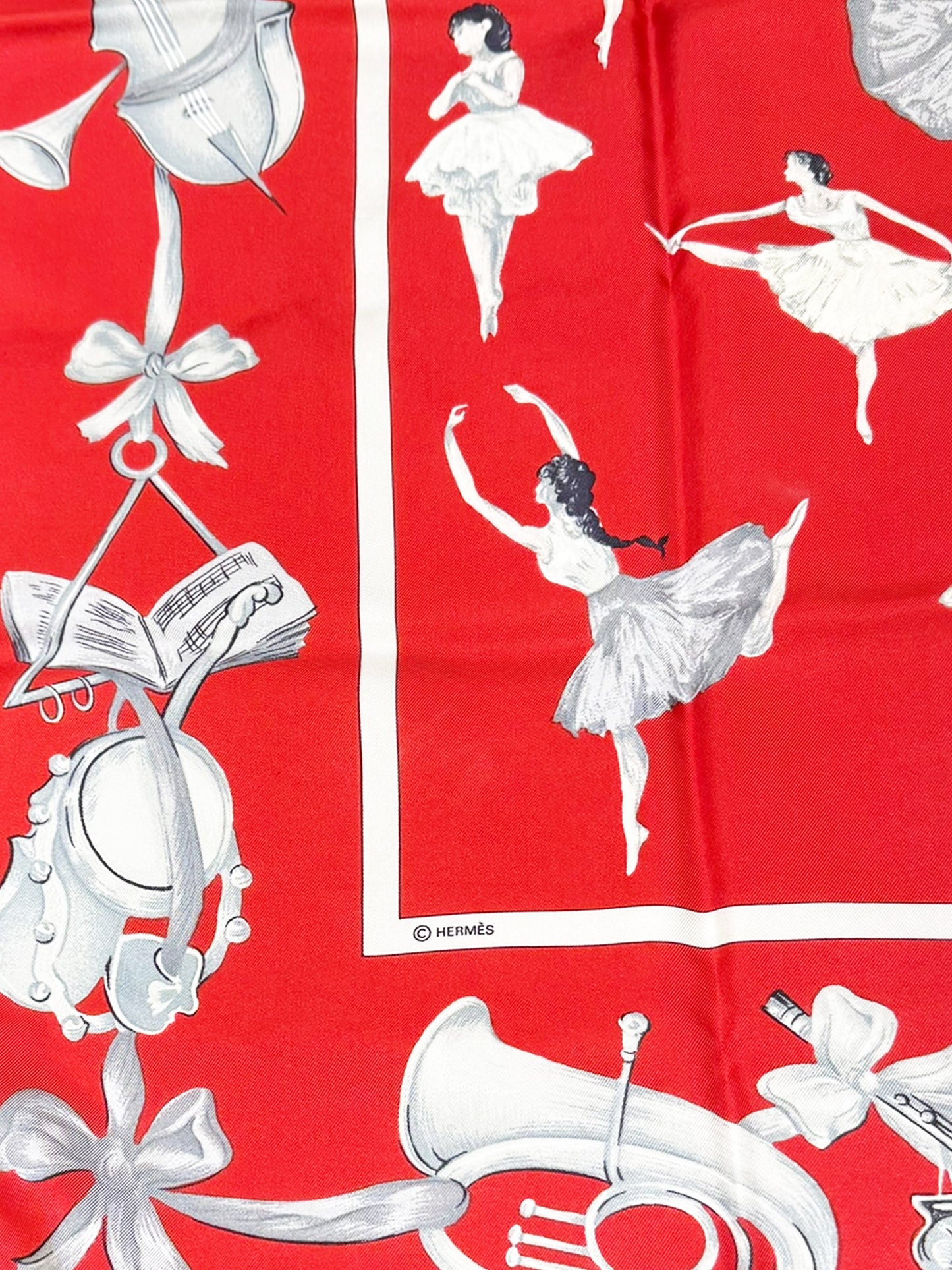 "La Danse" Silk Scarf