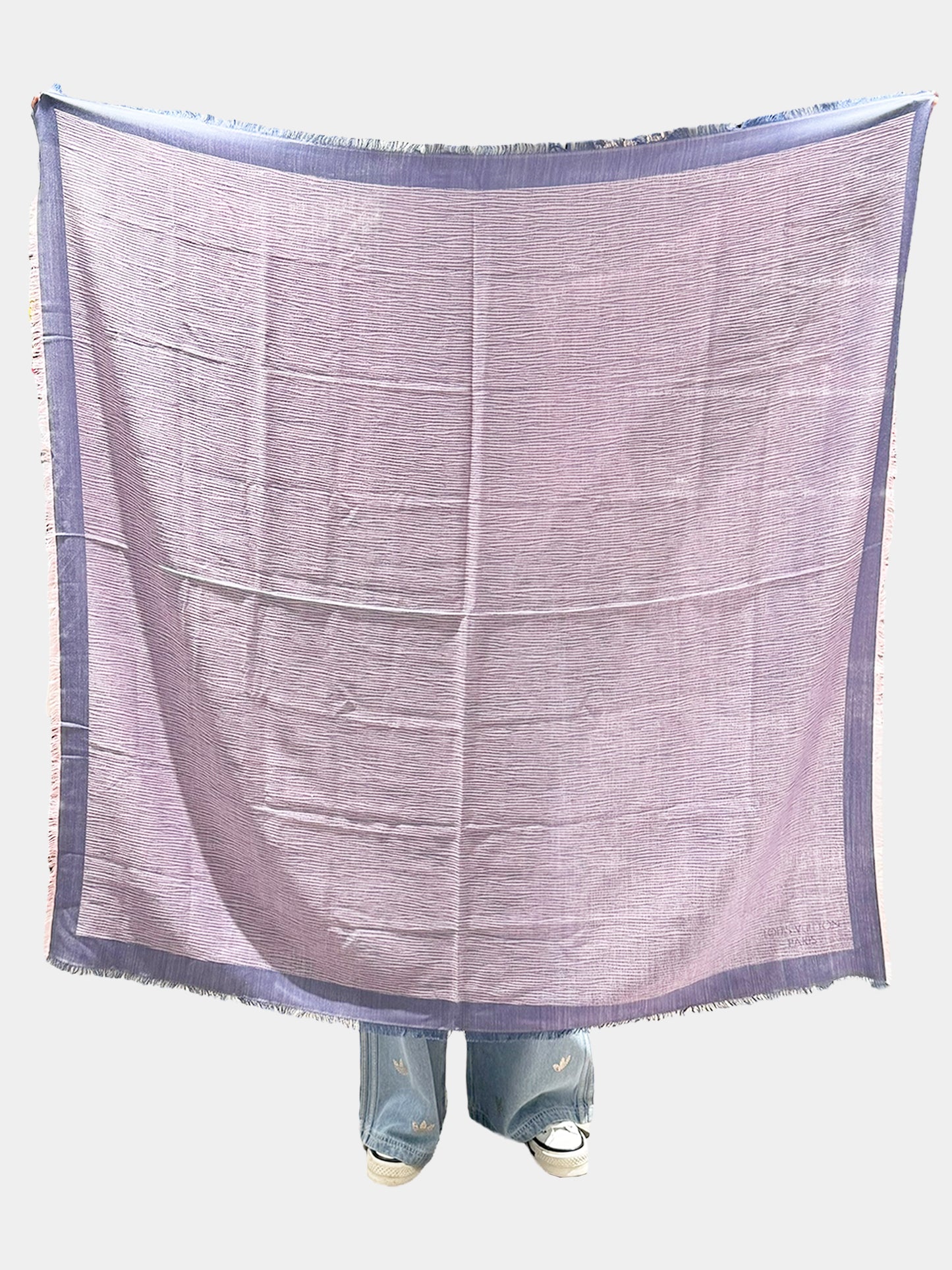 Epi Textured Shawl Scarf