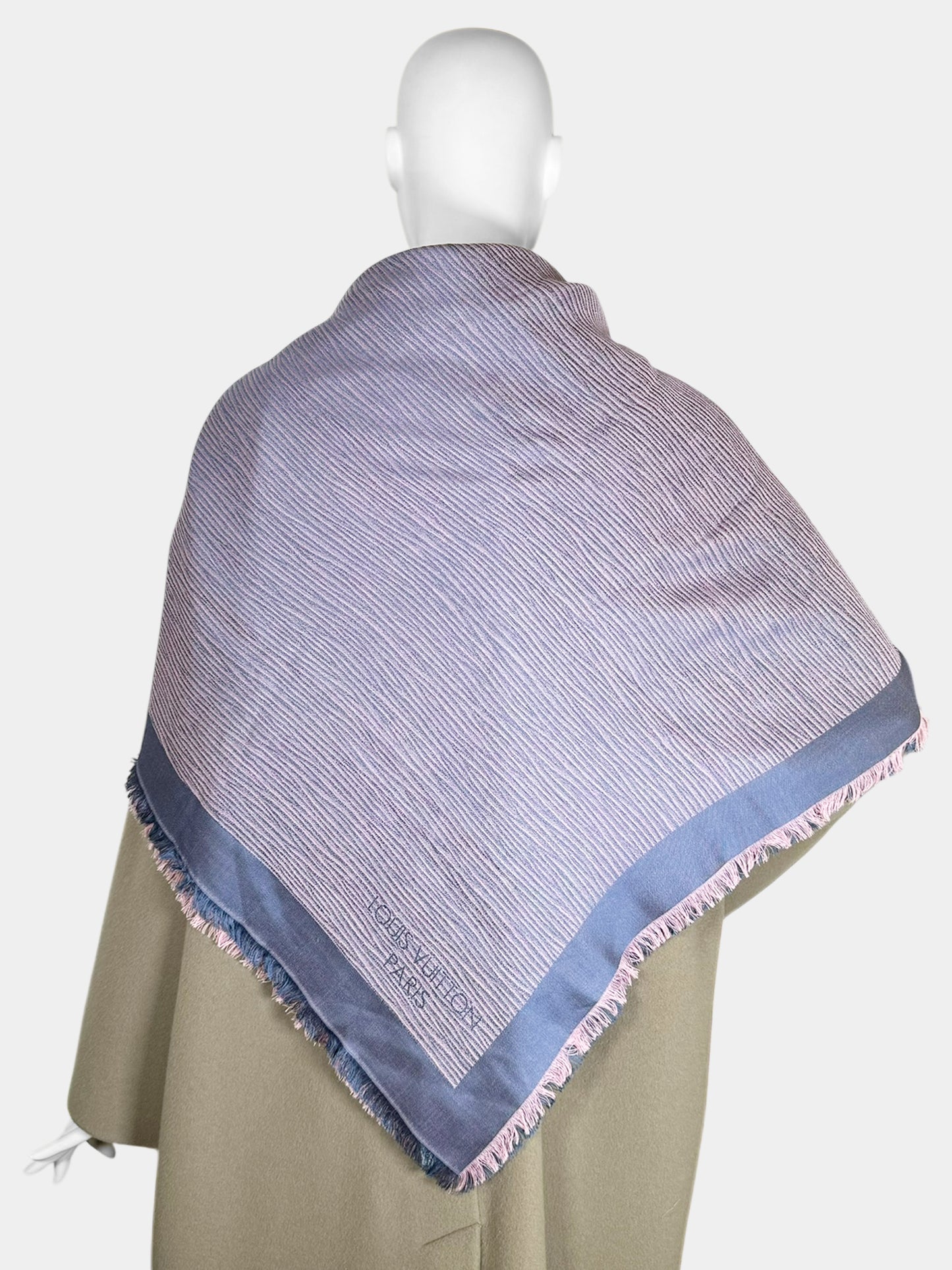 Epi Textured Shawl Scarf